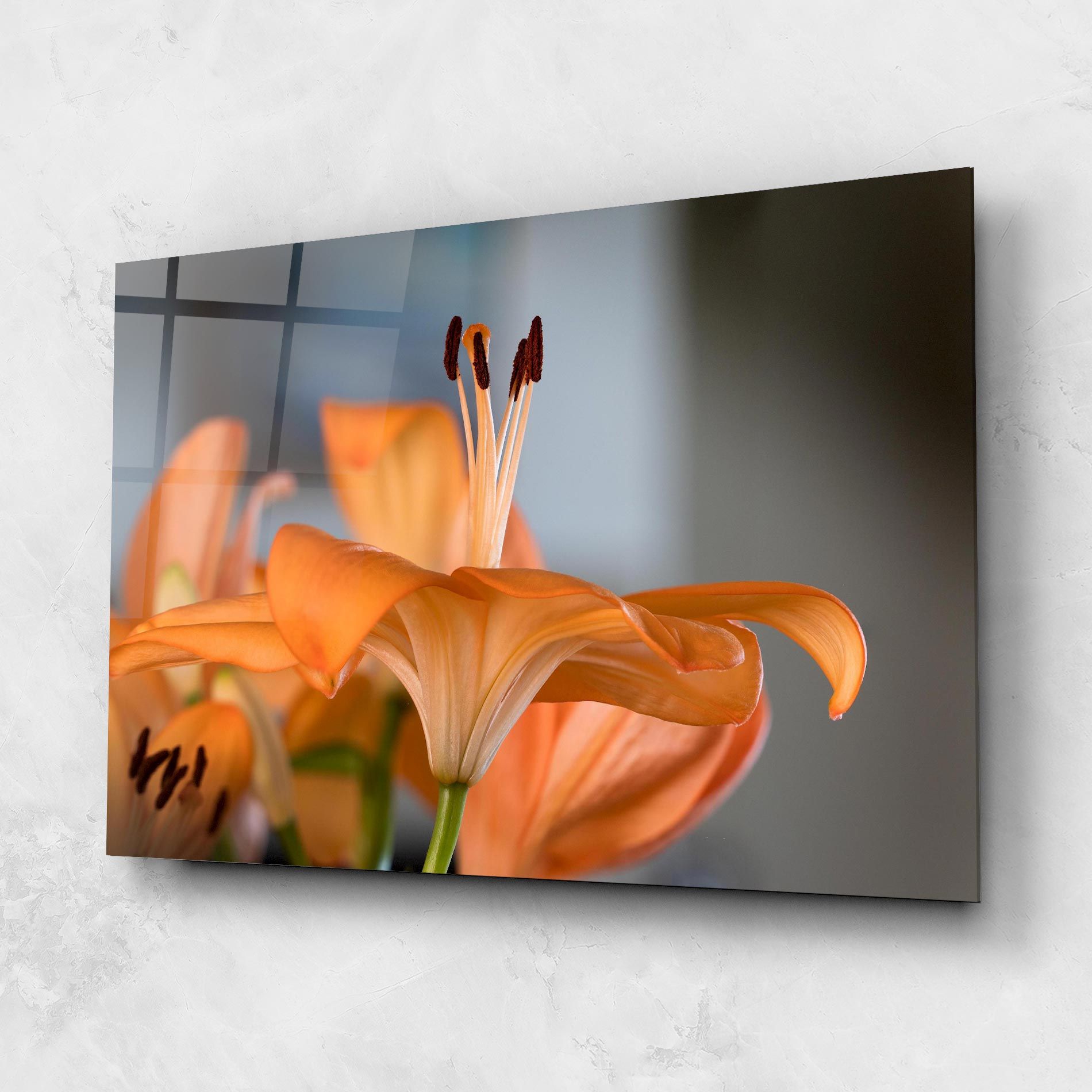 Open Orange Lily mockup 1