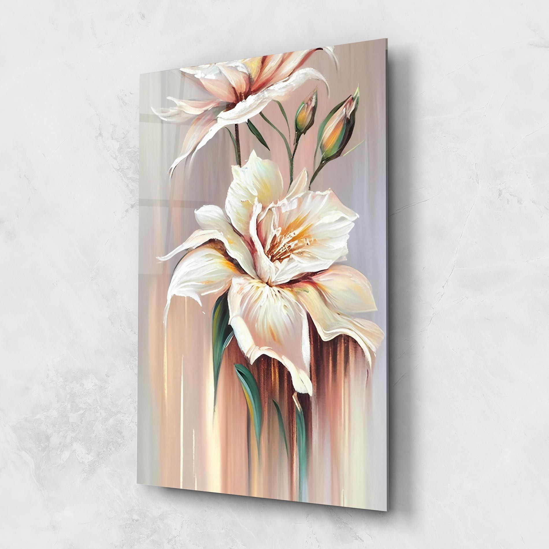 Abstract Lily Painting mockup 1