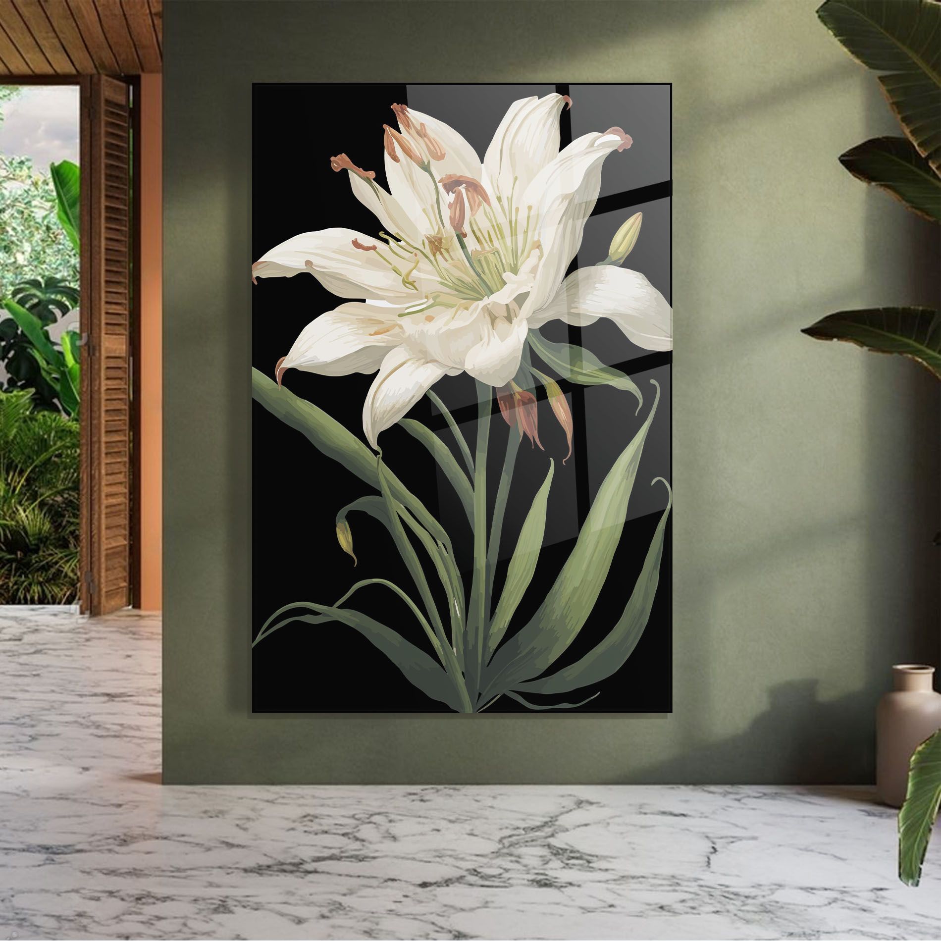 Columbia White Lily mockup 7