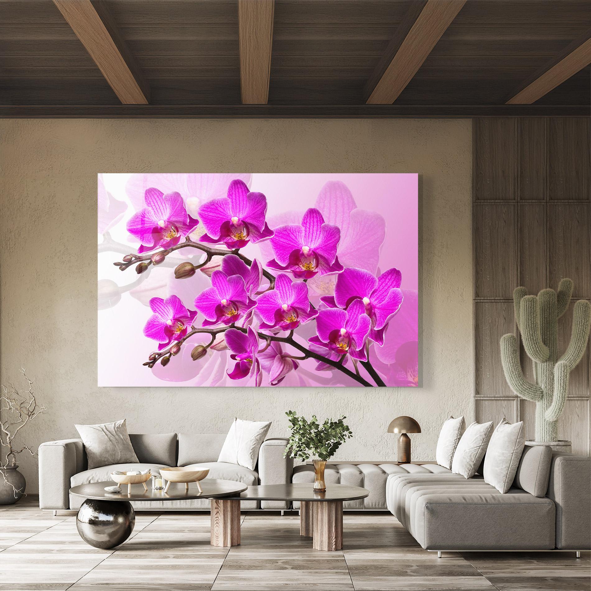 Glasbild Flori Roz mockup 8