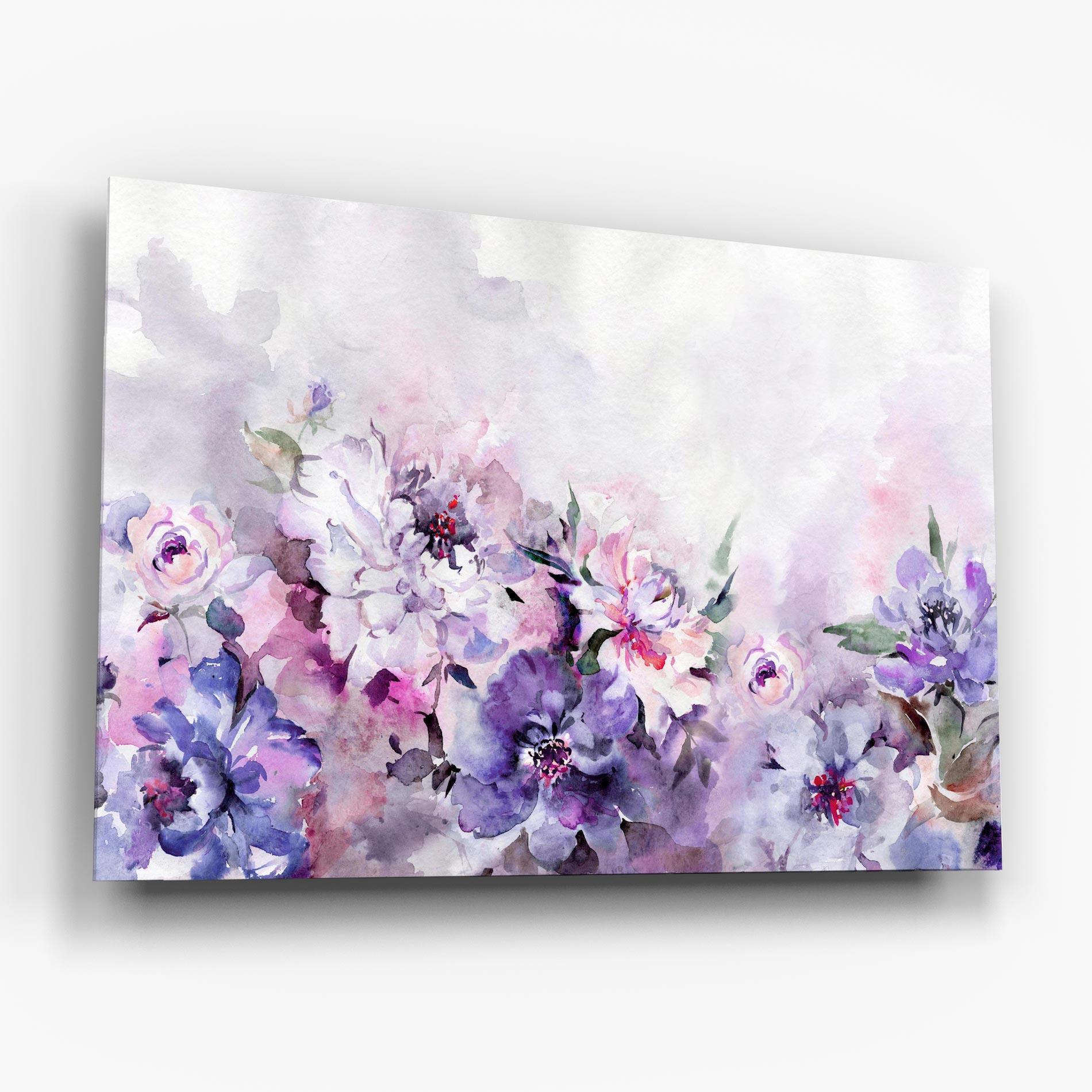 Glasbild Buchet Multicolor mockup 6