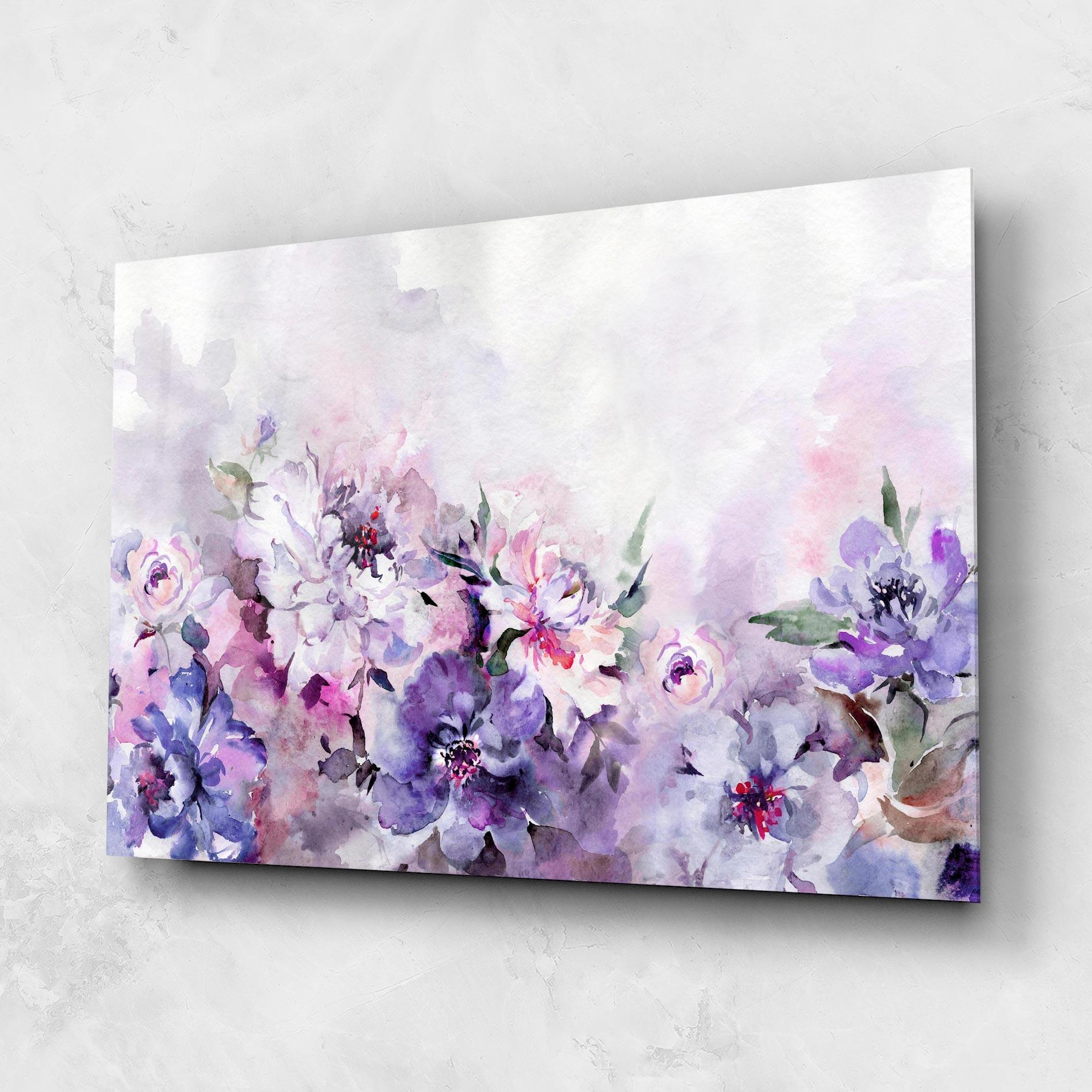 Glasbild Buchet Multicolor mockup 1