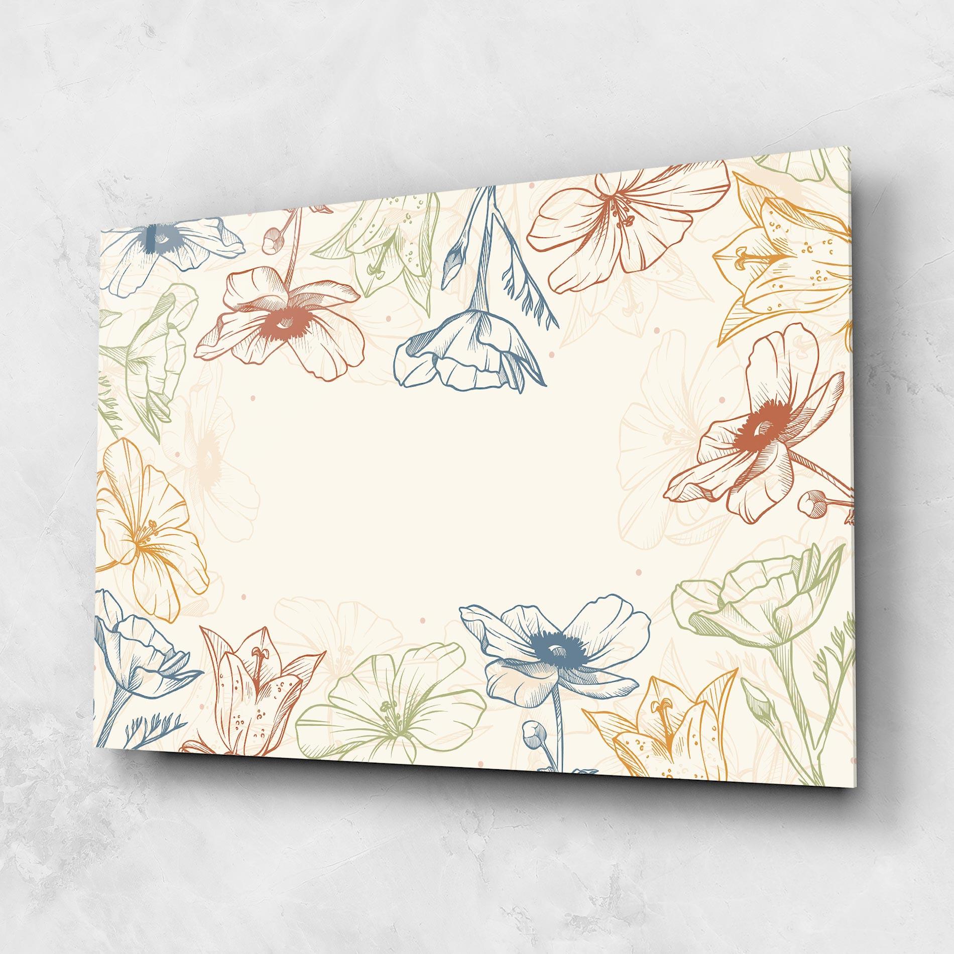 Glasbild Color Mix Line mockup 1