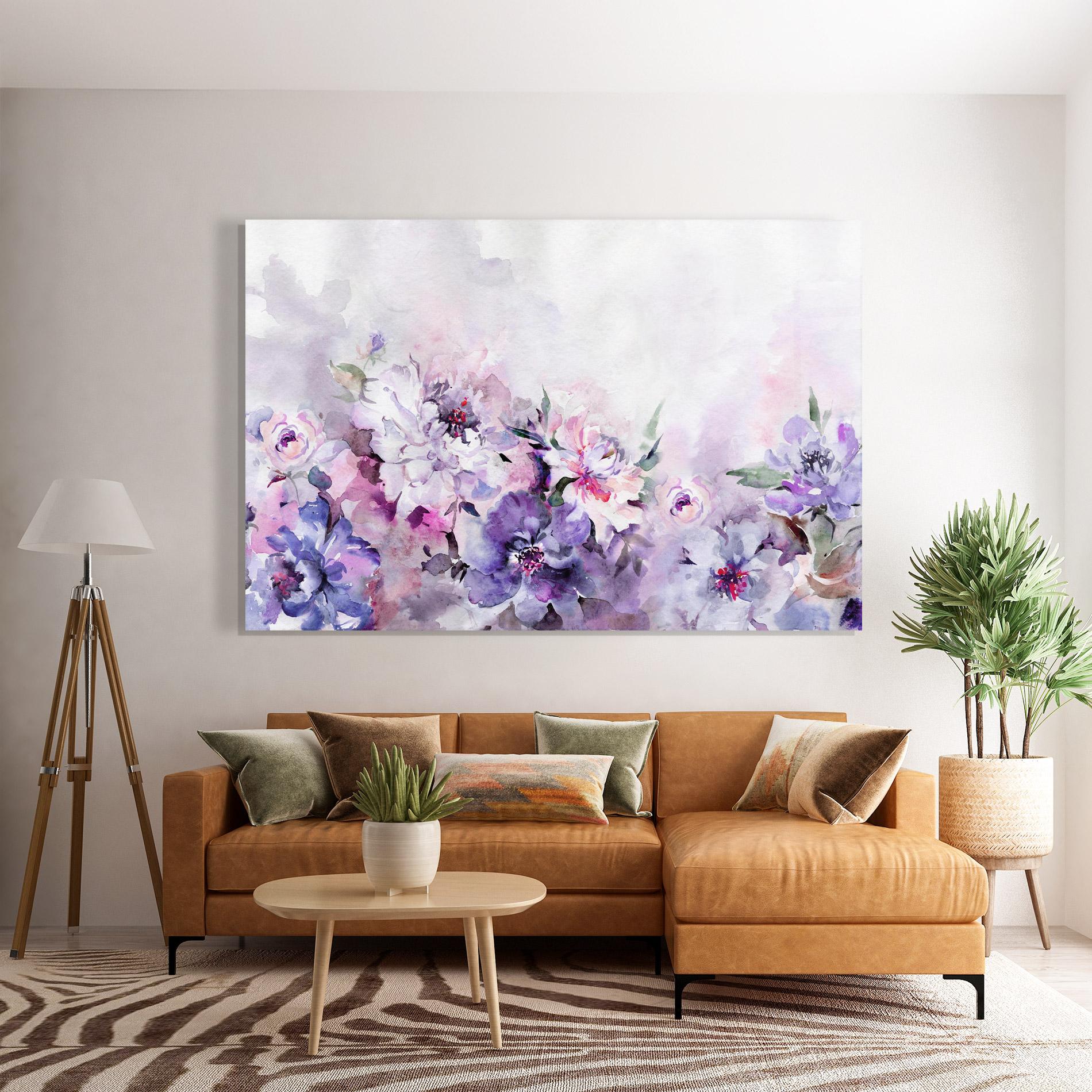 Glasbild Buchet Multicolor mockup 7