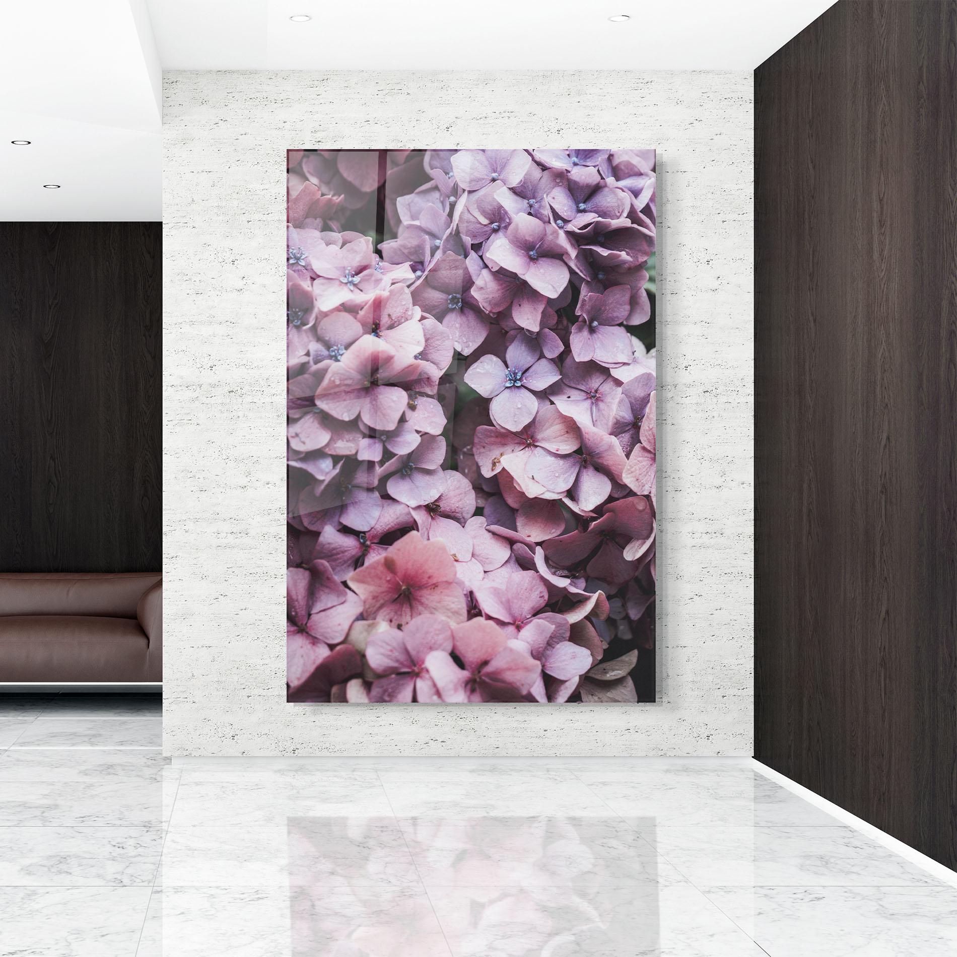 Glasbild Lilac Tree mockup 9