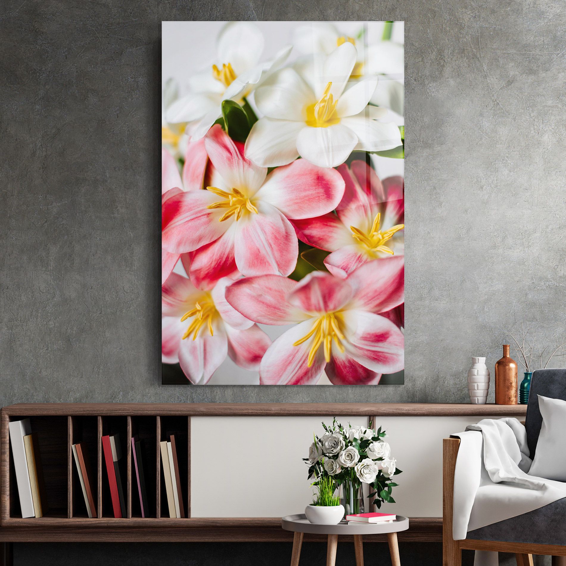 Beautiful Exotic Flower mockup 2