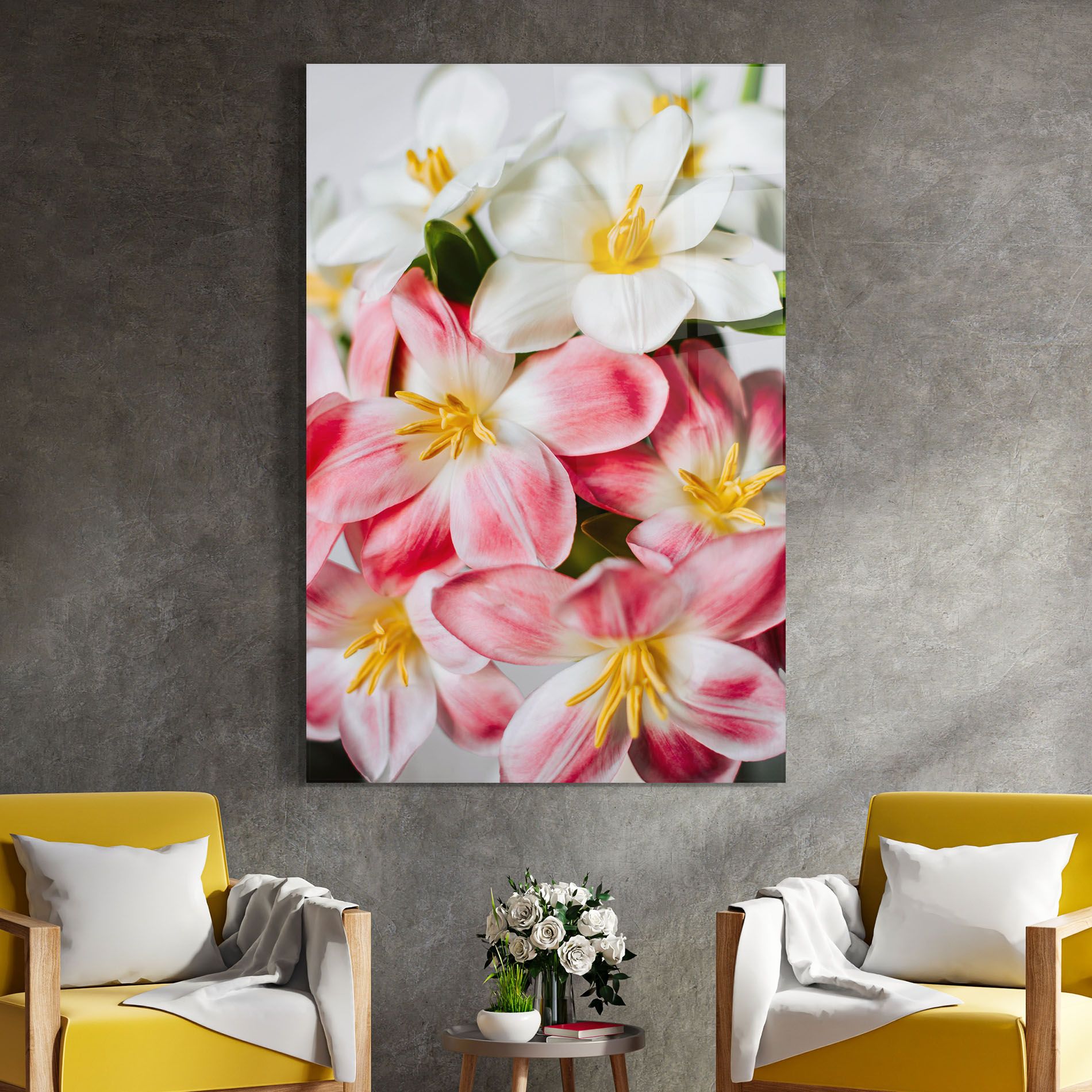 Beautiful Exotic Flower mockup 4