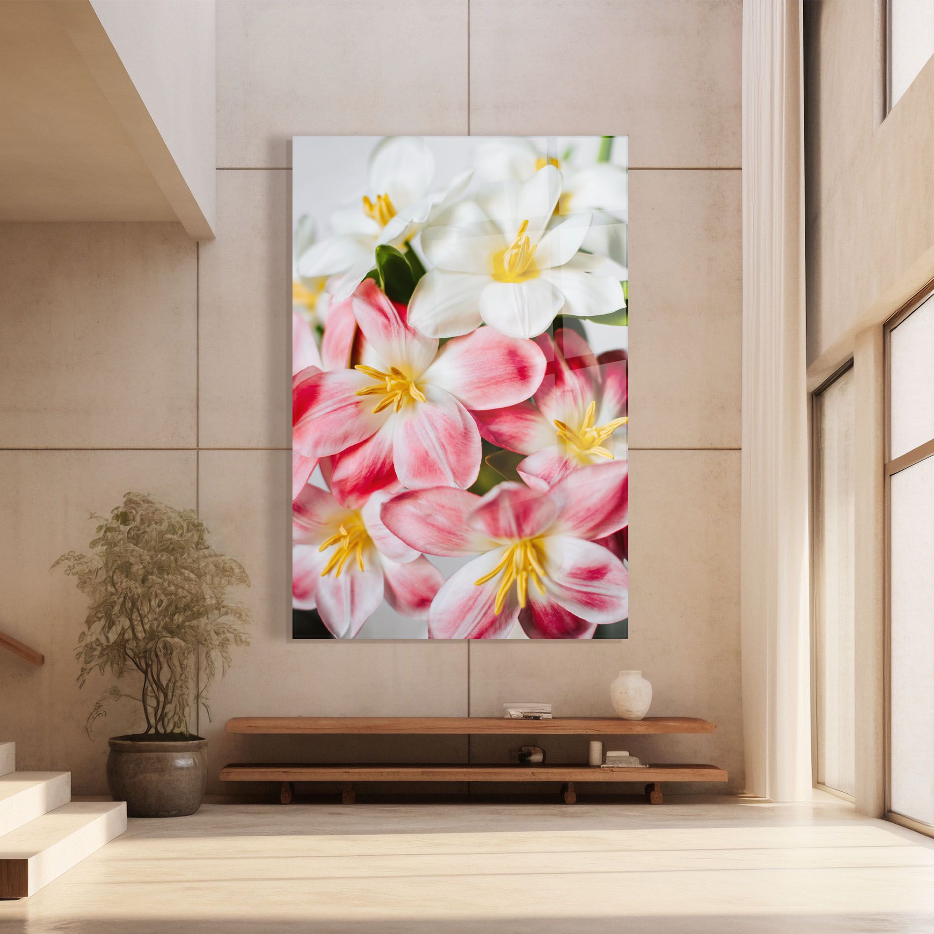 Beautiful Exotic Flower mockup 8