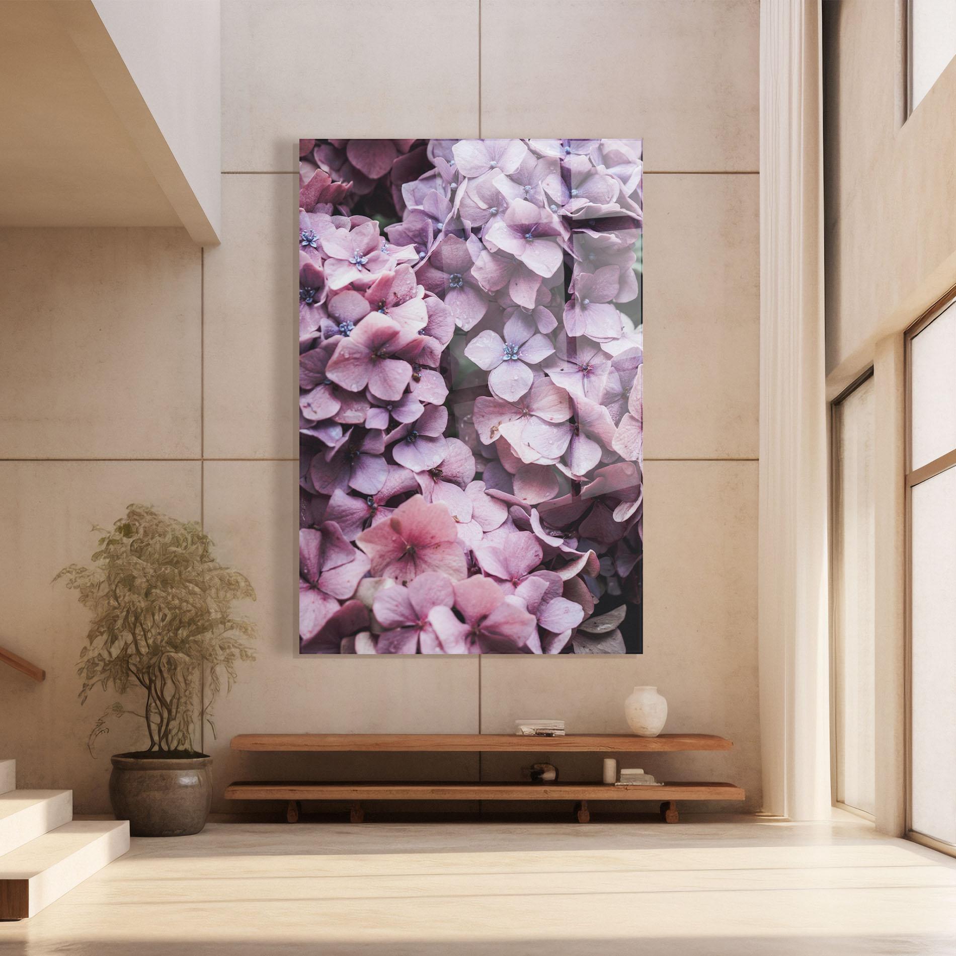 Glasbild Lilac Tree mockup 8