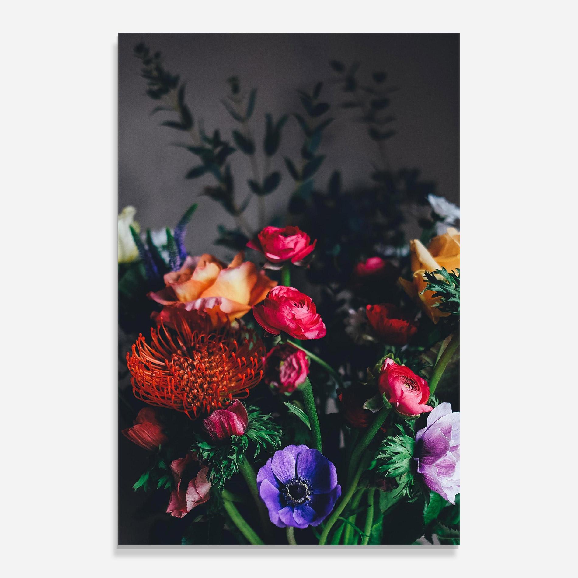 Glasbild Flower Garden mockup 0