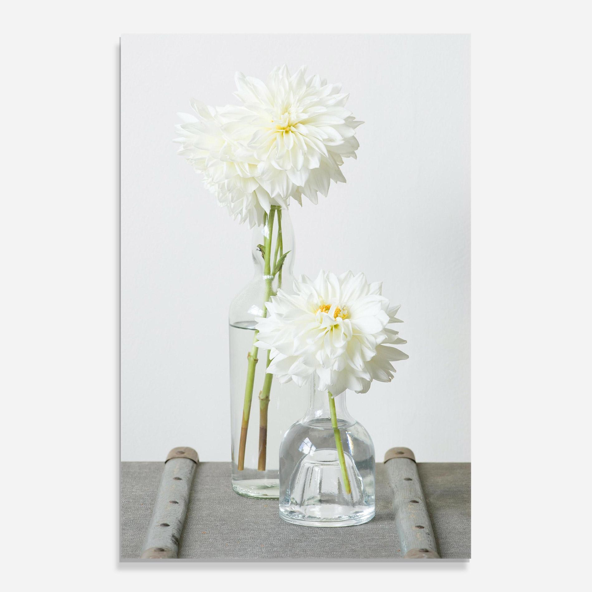 Glasbild Big Flower Vase mockup 0