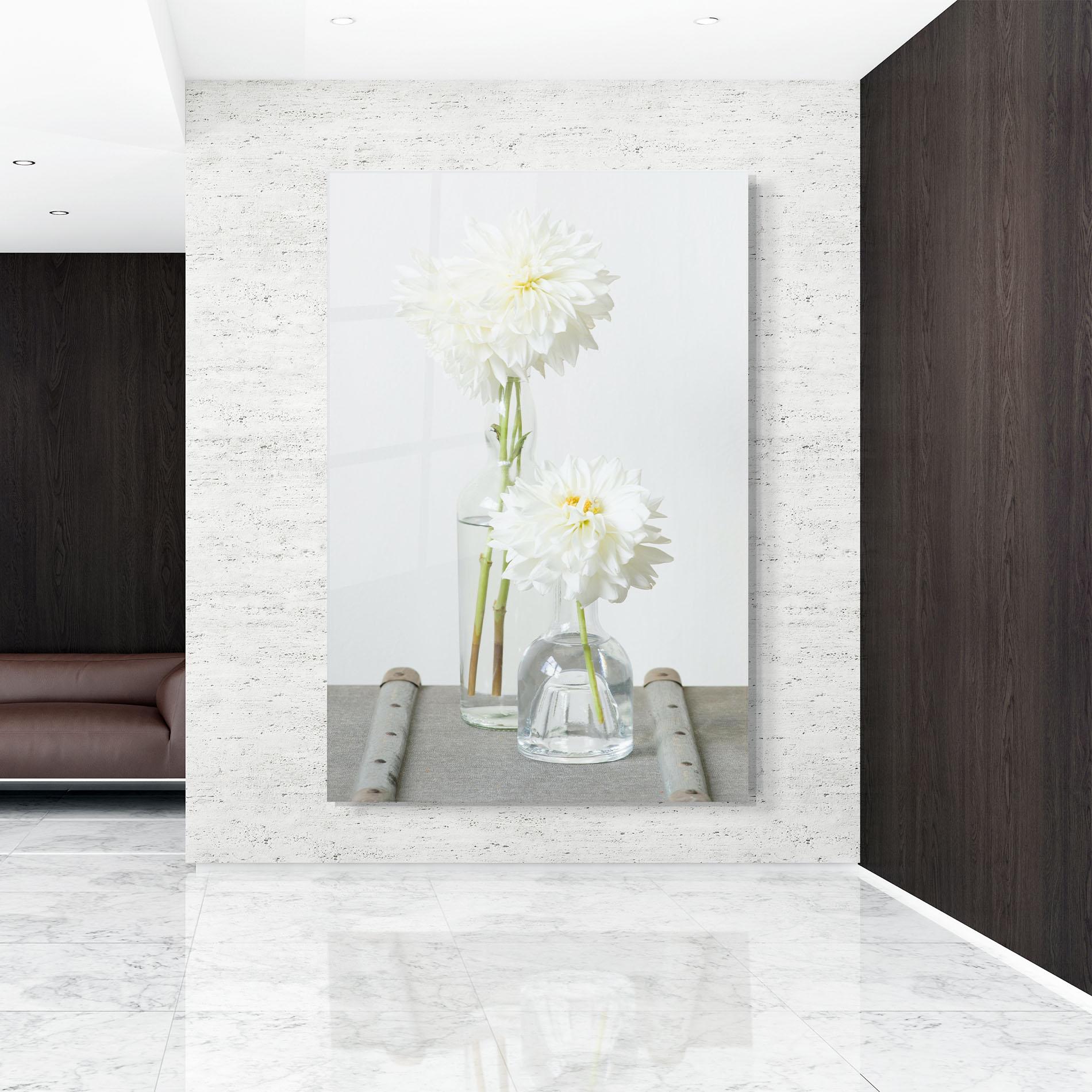 Glasbild Big Flower Vase mockup 9