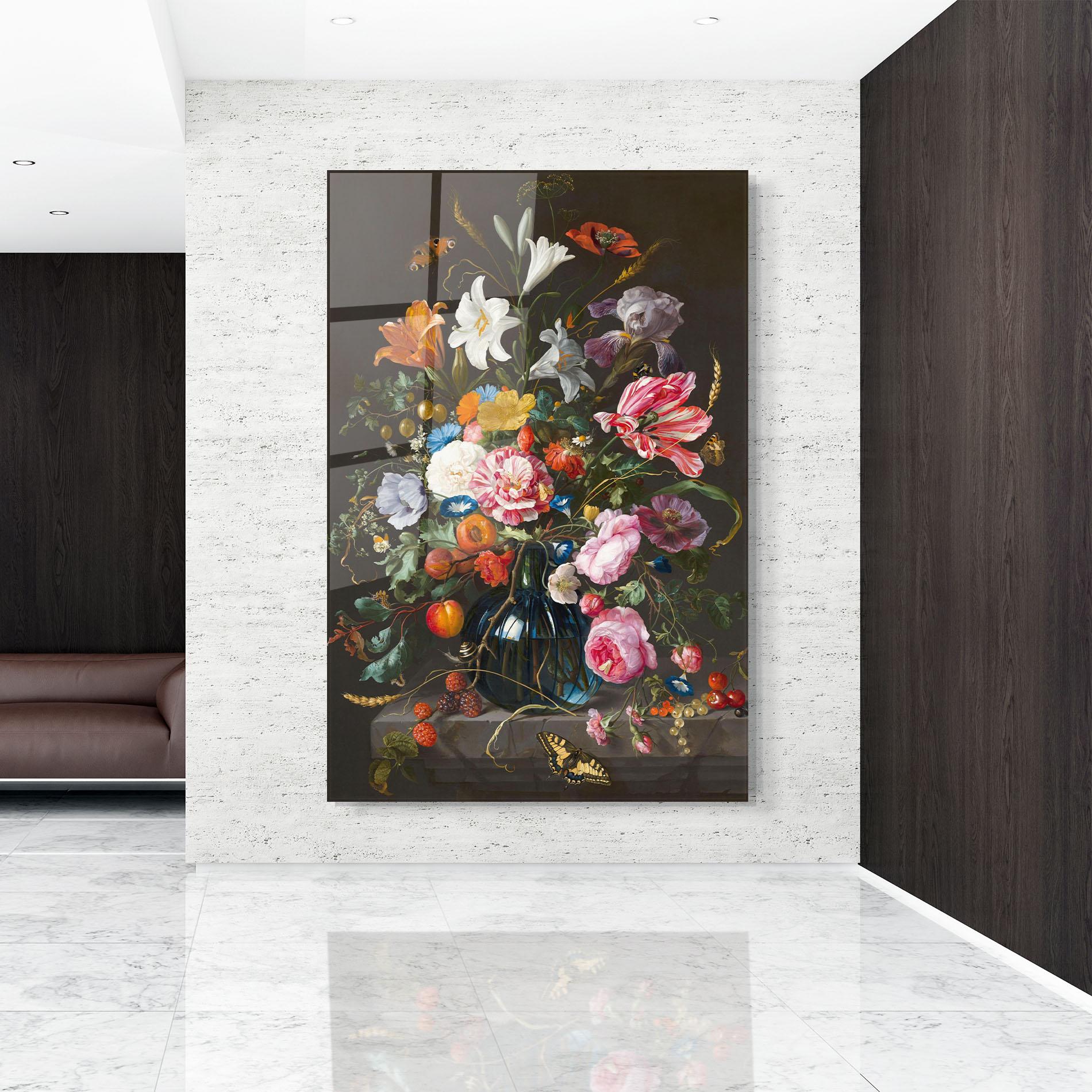 Glasbild Blossom Of Life mockup 9