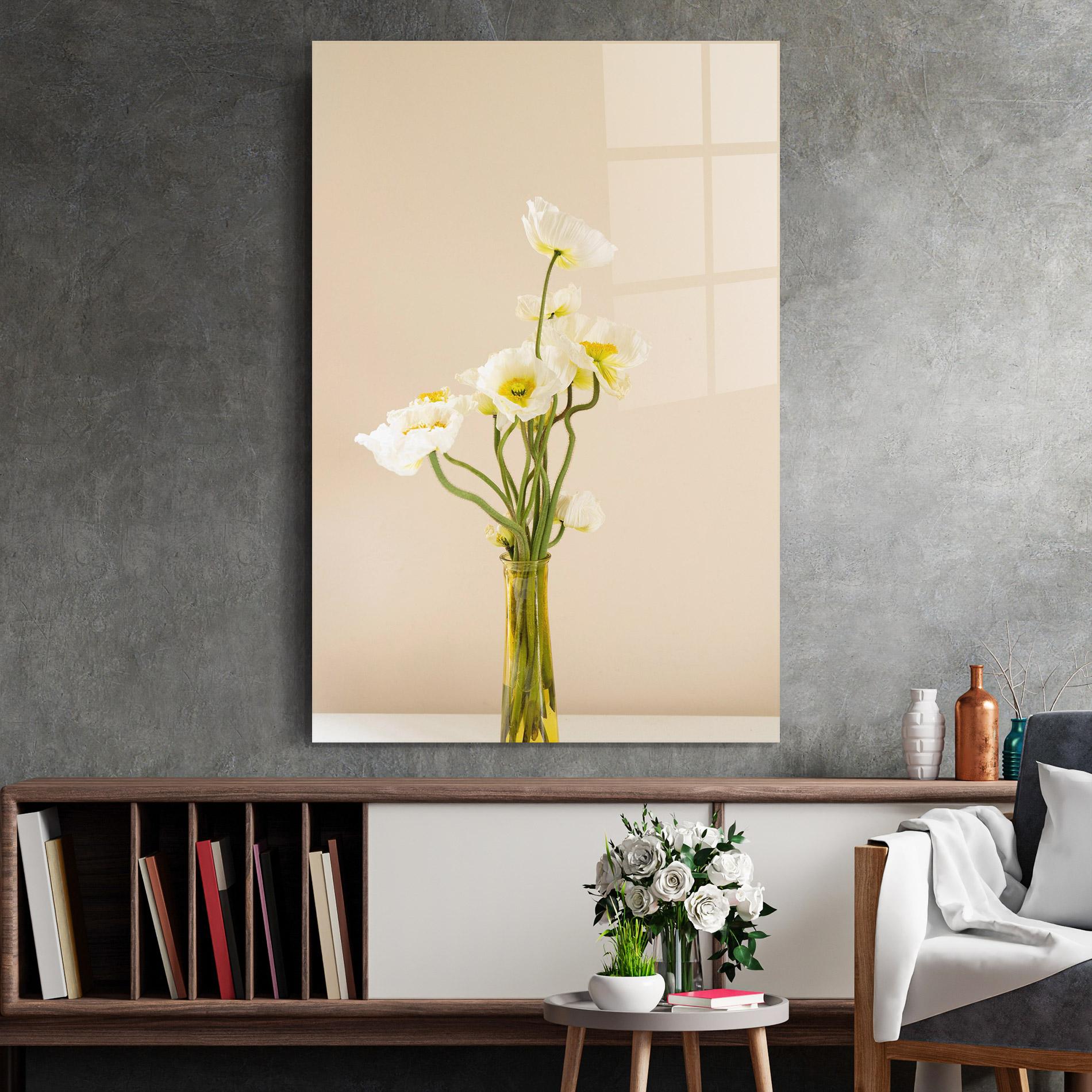 Glasbild Pretty Vase mockup 2