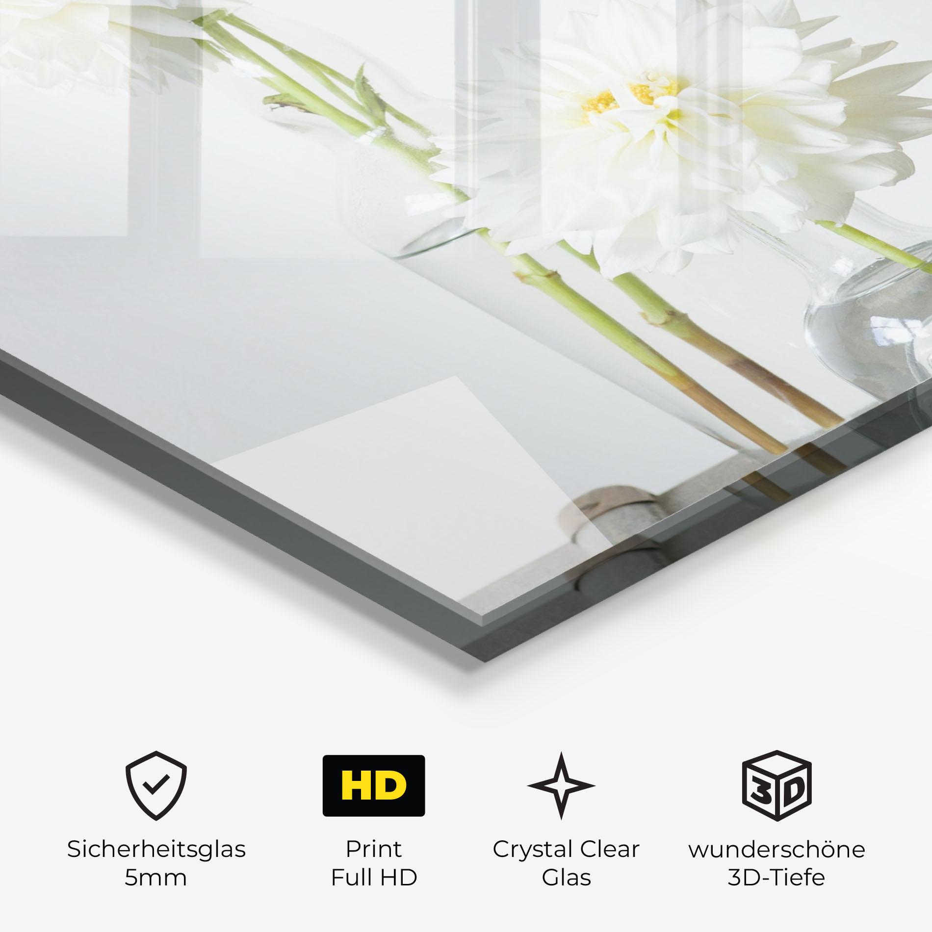 Glasbild Big Flower Vase mockup 3