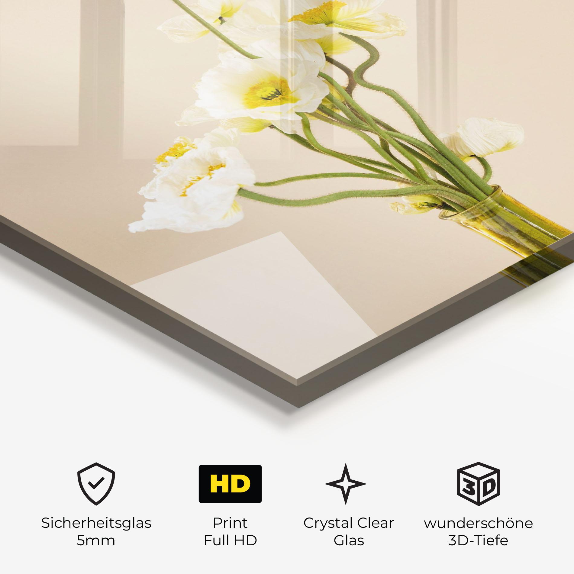 Glasbild Pretty Vase mockup 3