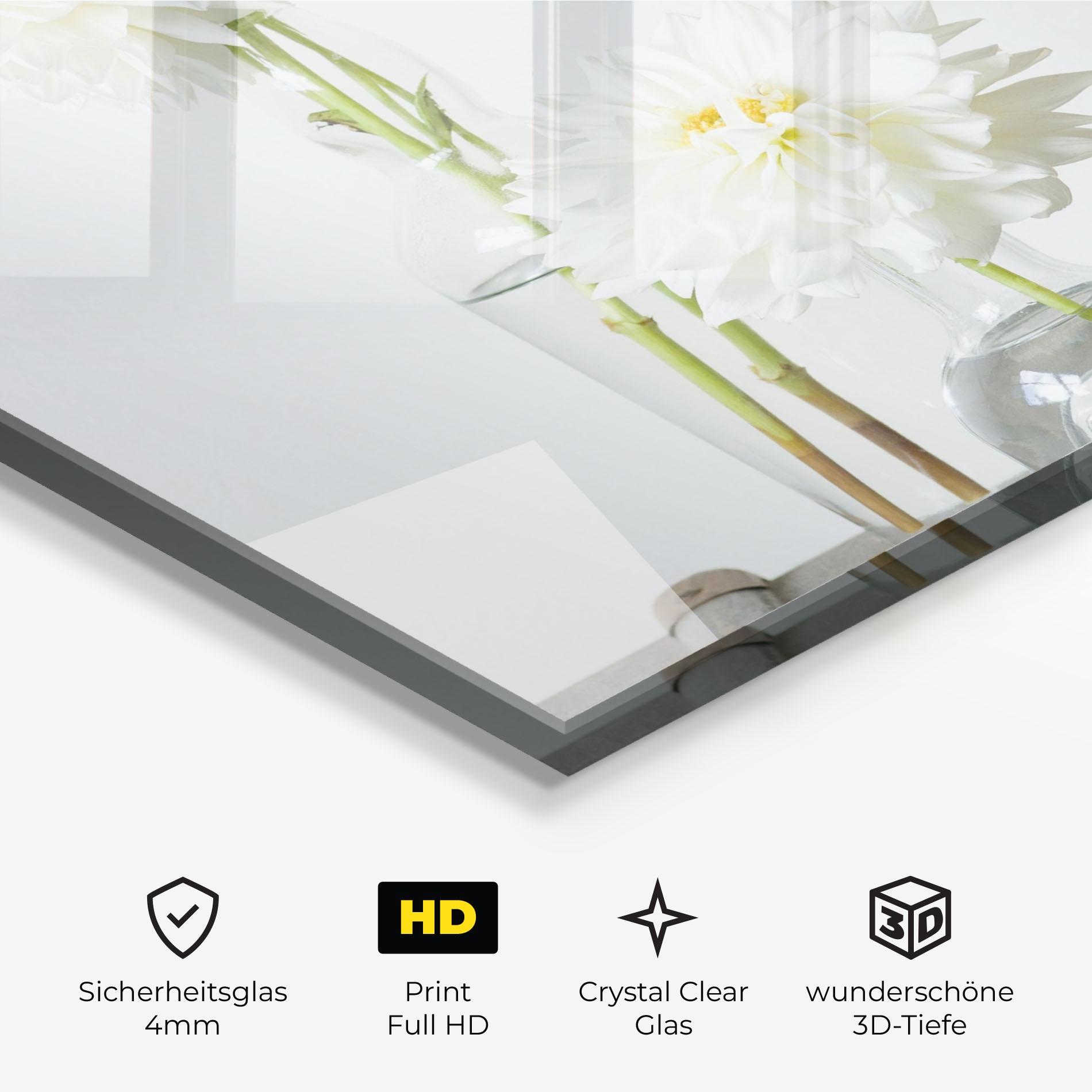 Glasbild Big Flower Vase mockup 3