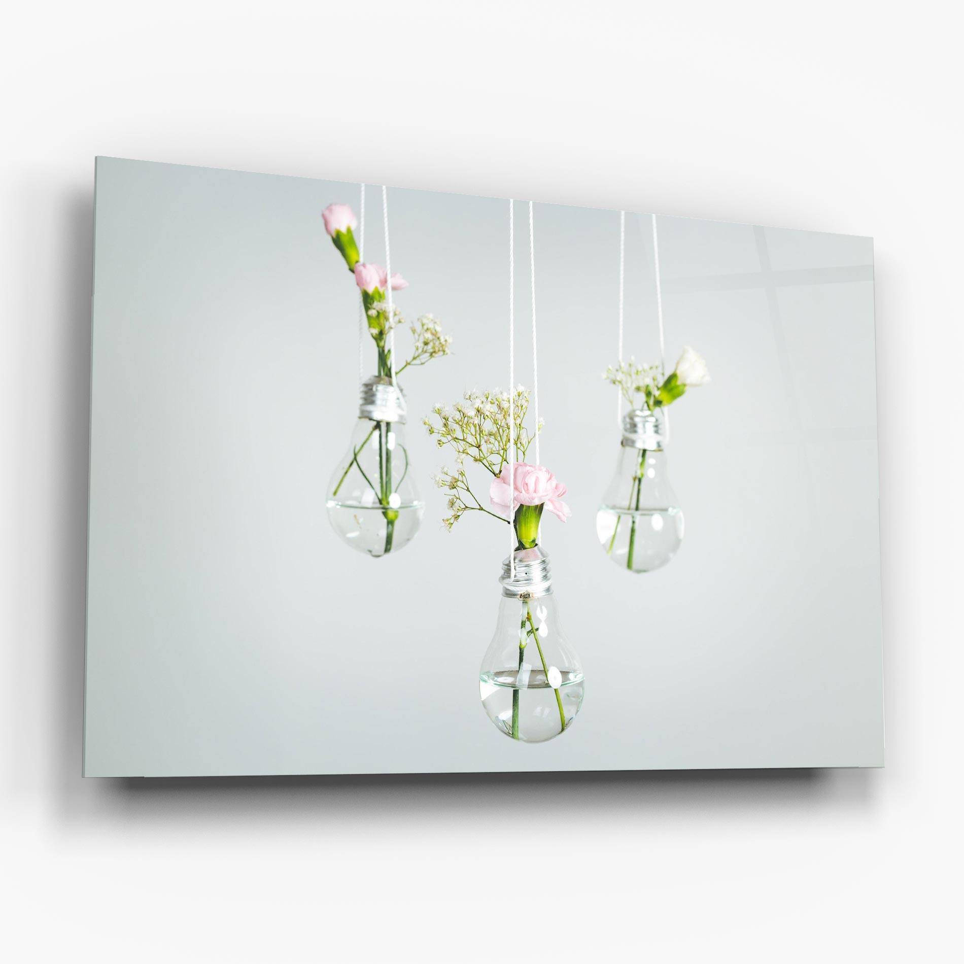 Glasbild Floating Vase mockup 6