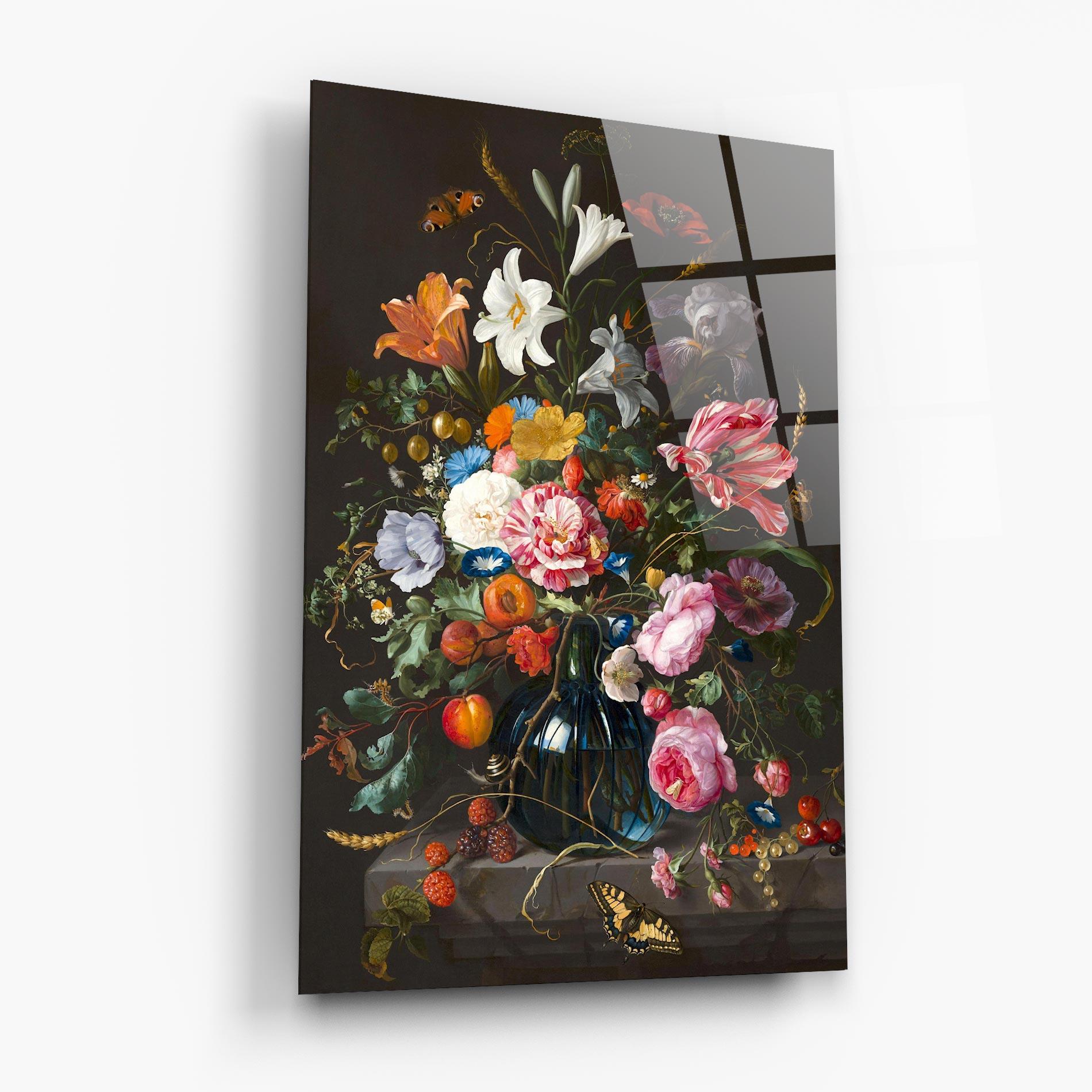 Glasbild Blossom Of Life mockup 6