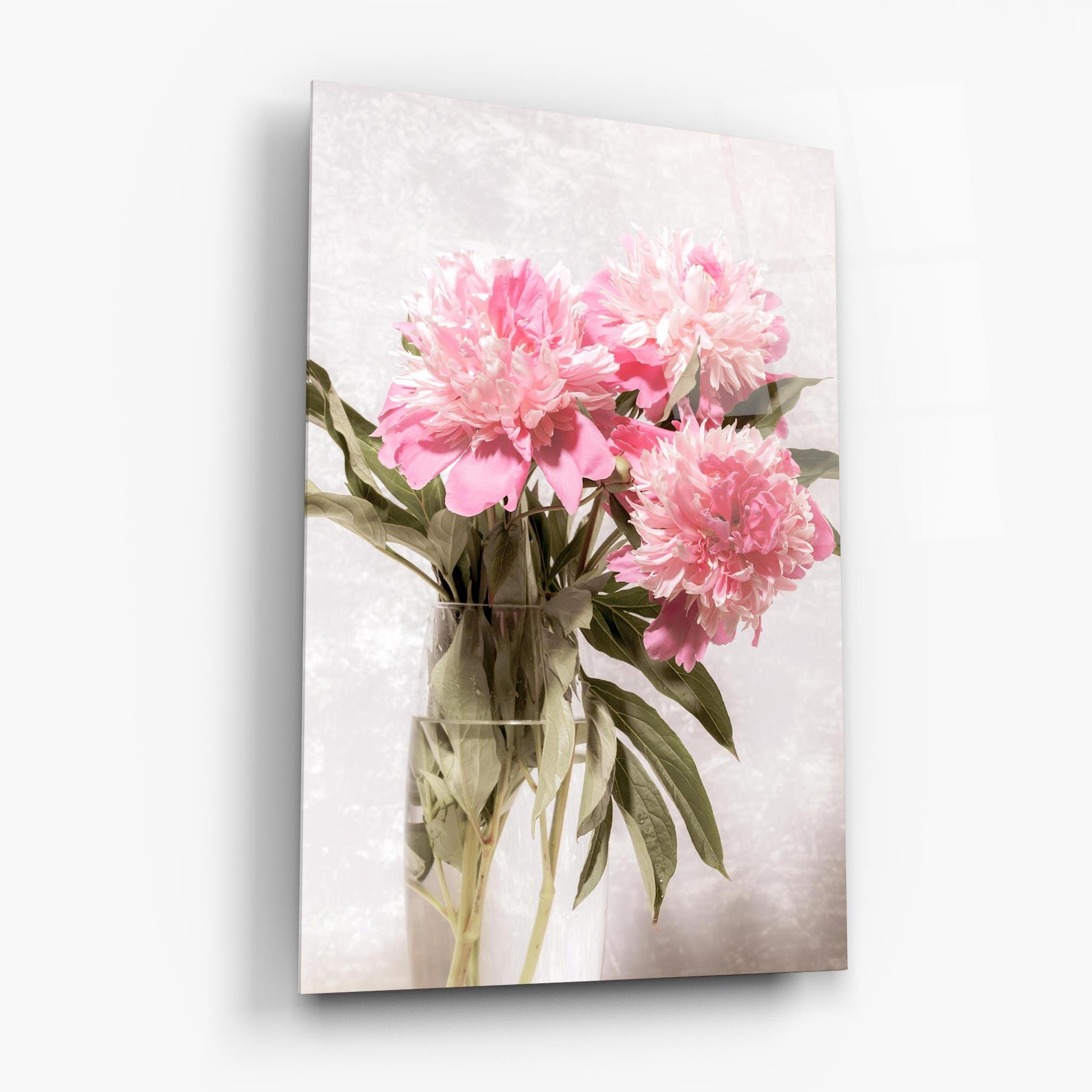Glasbild Bouquet Vase mockup 6