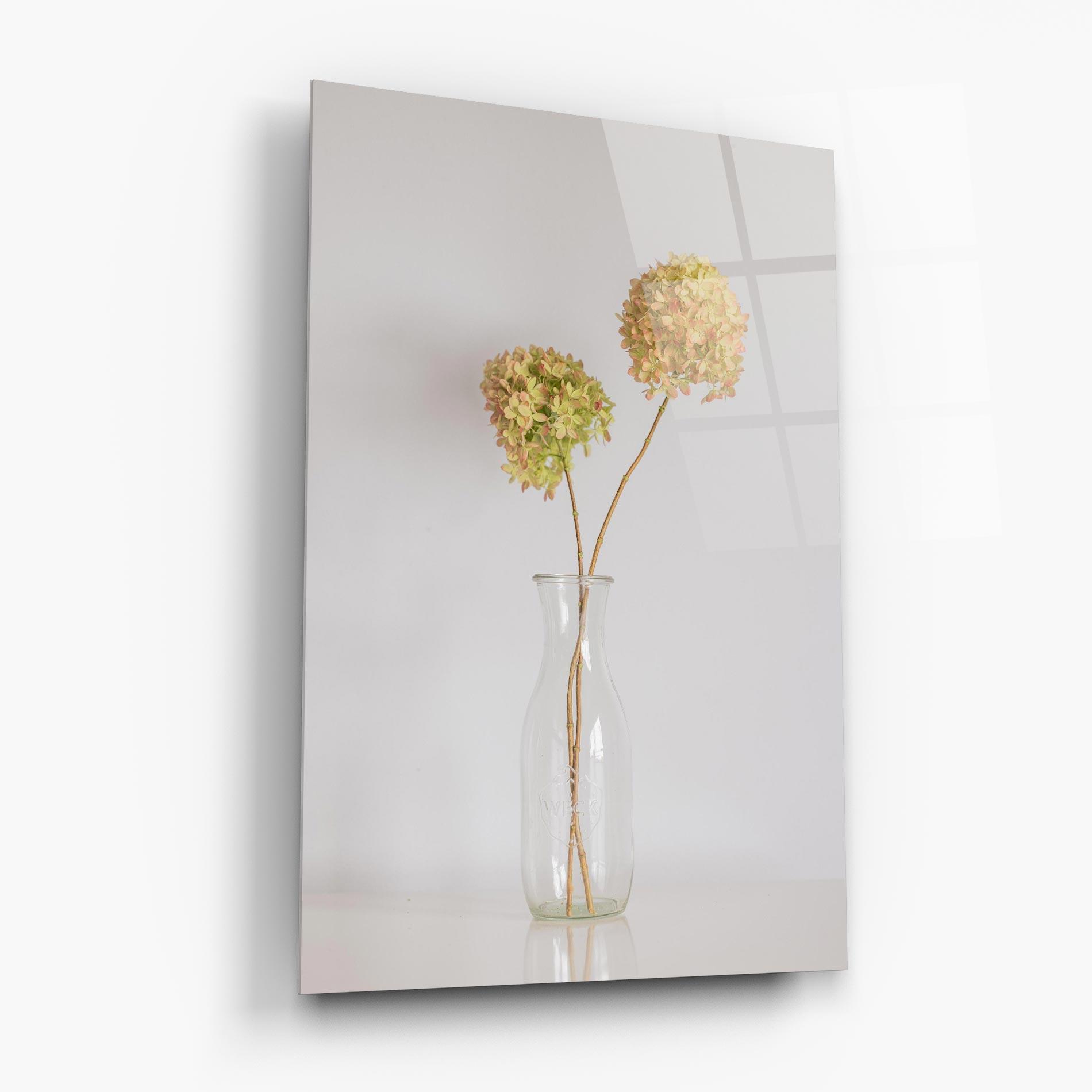 Glasbild Pretty Flower Vase mockup 6