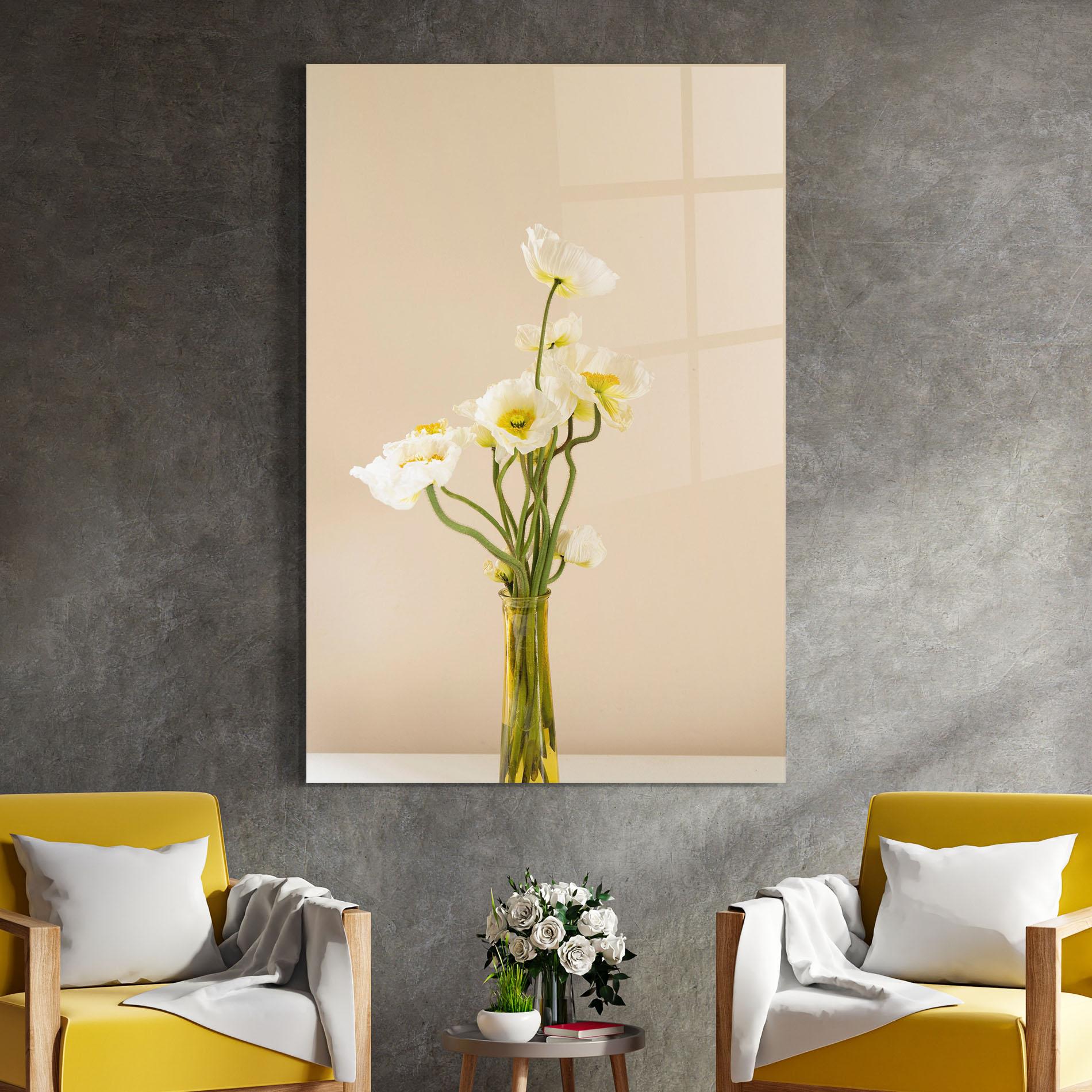 Glasbild Pretty Vase mockup 4