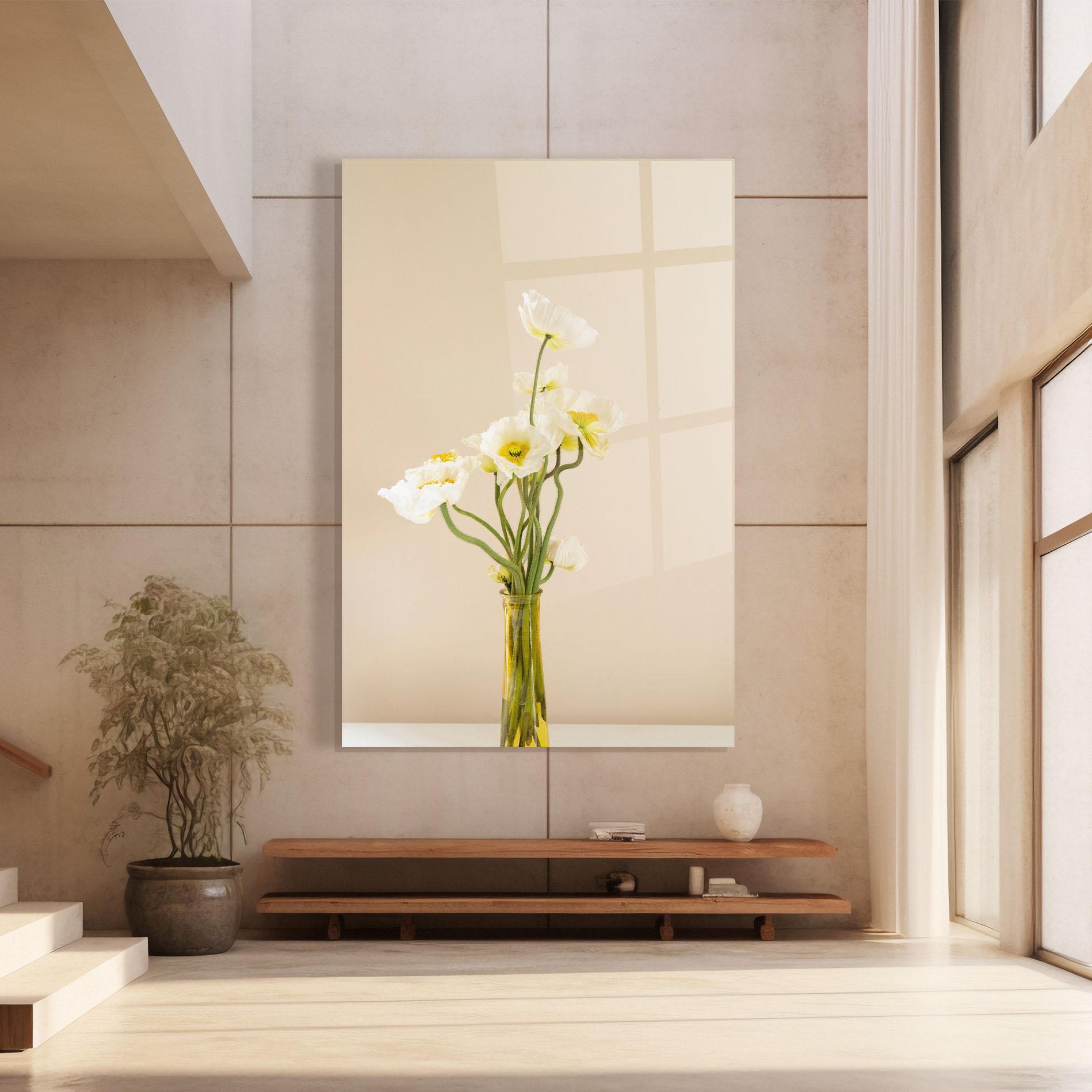 Glasbild Pretty Vase mockup 8