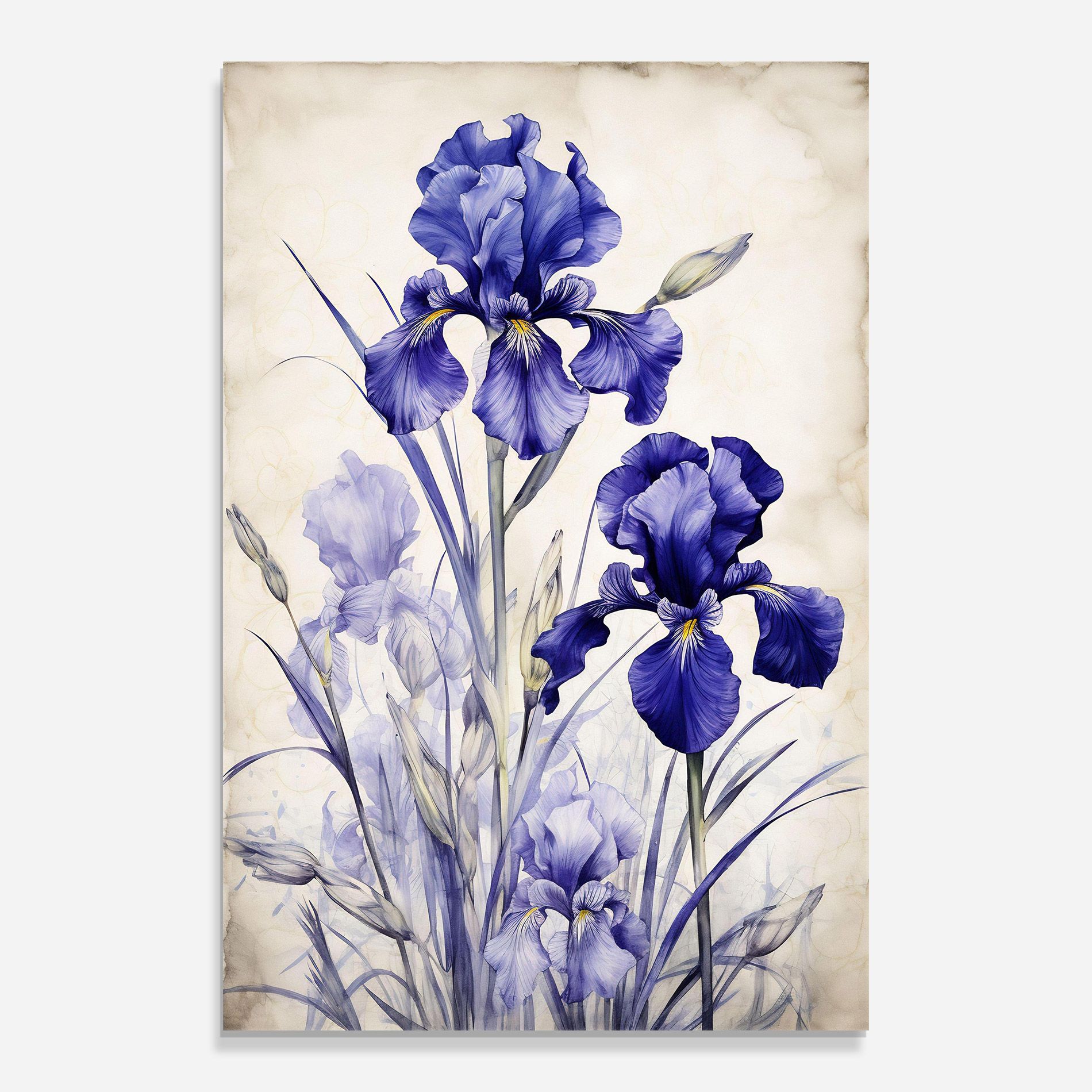 Irises Painting mockup 0