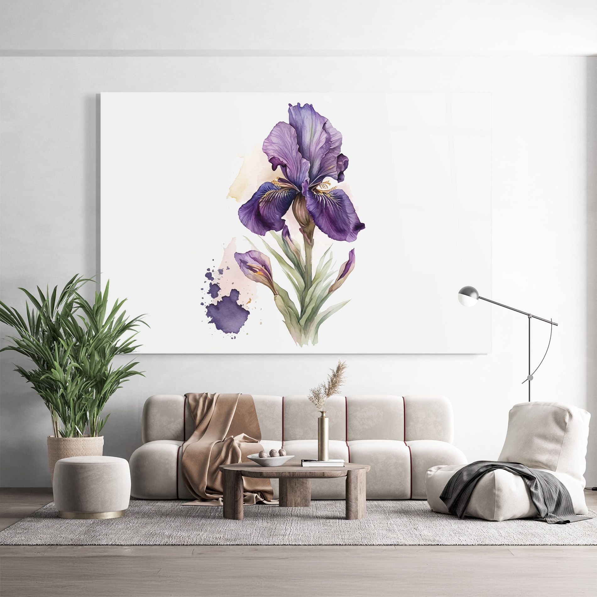 Beautiful Purple Iris mockup 9