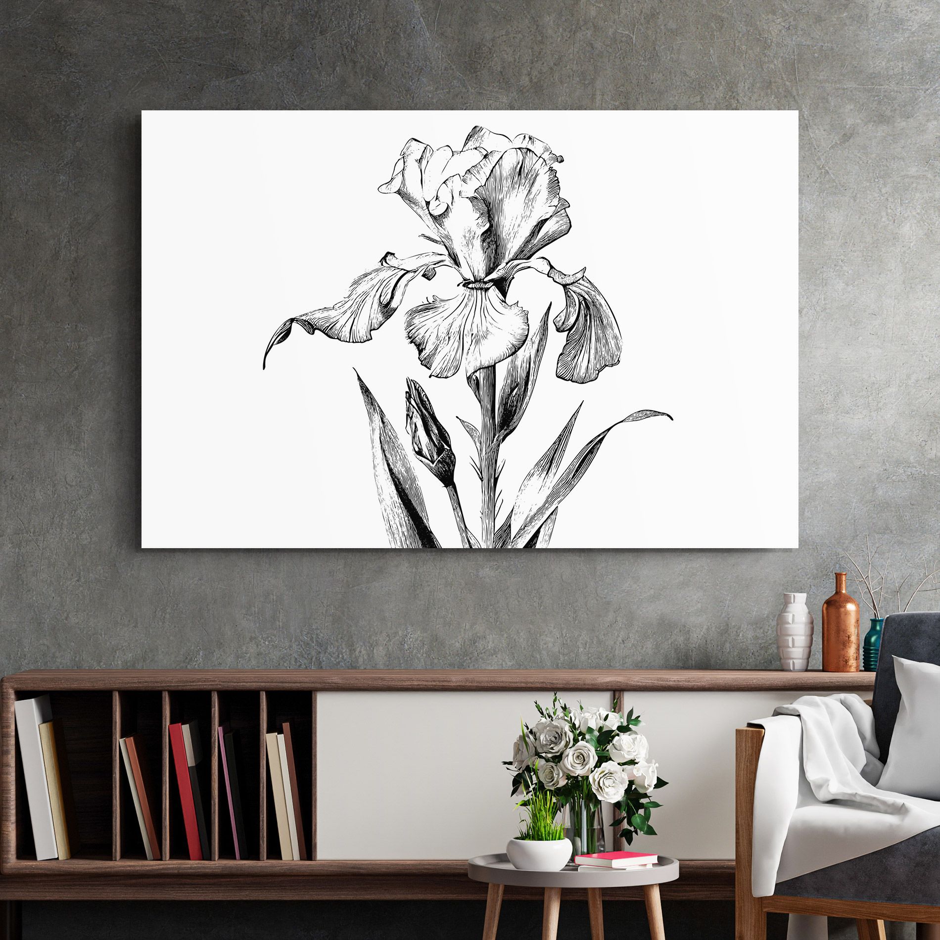 Iris Sketch mockup 2