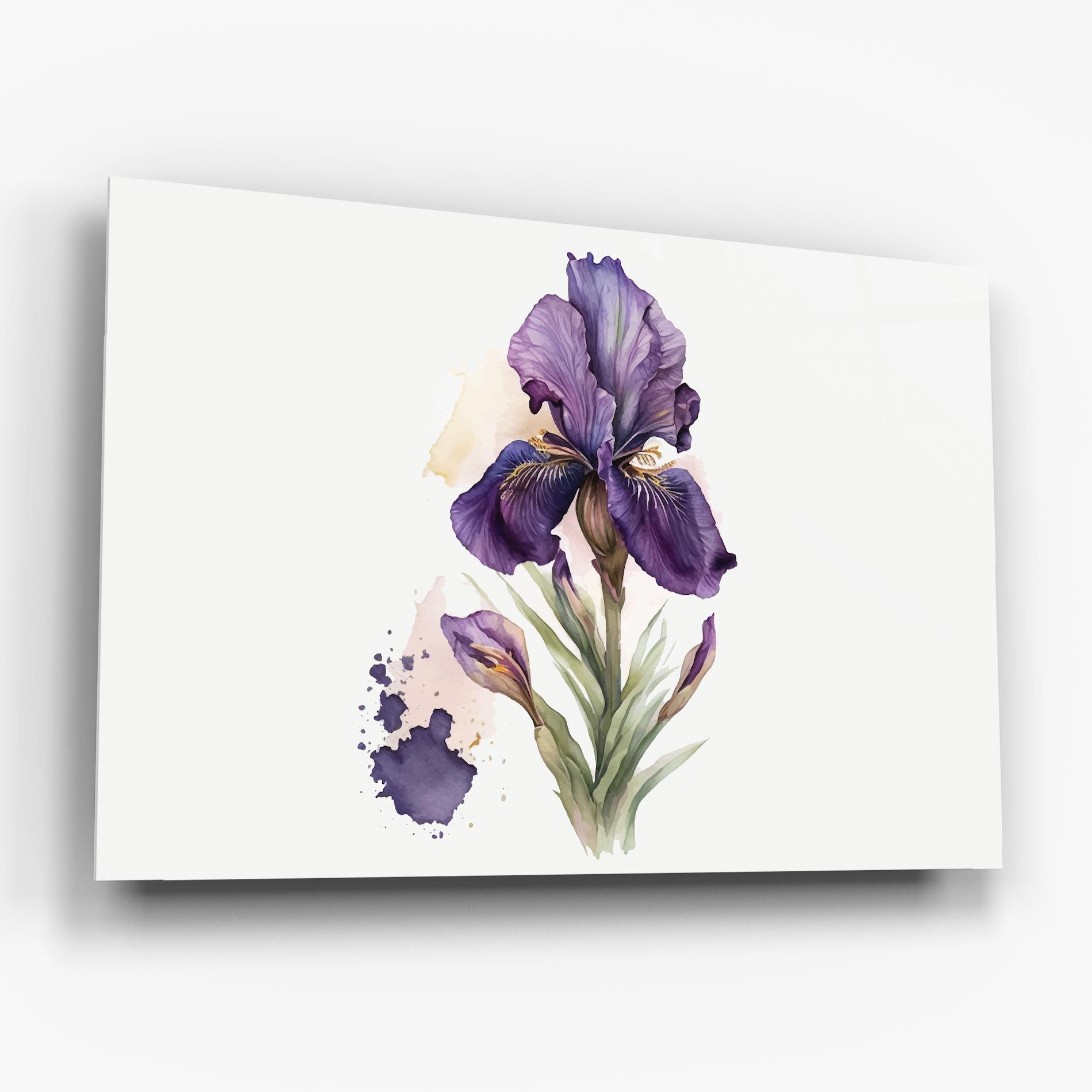 Beautiful Purple Iris mockup 6