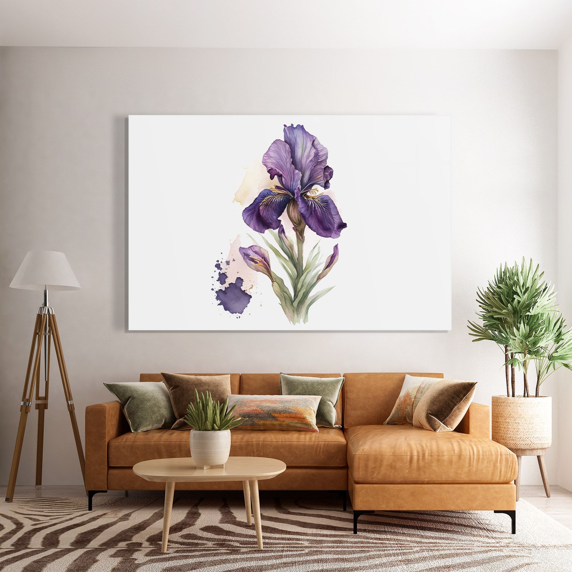 Beautiful Purple Iris mockup 7