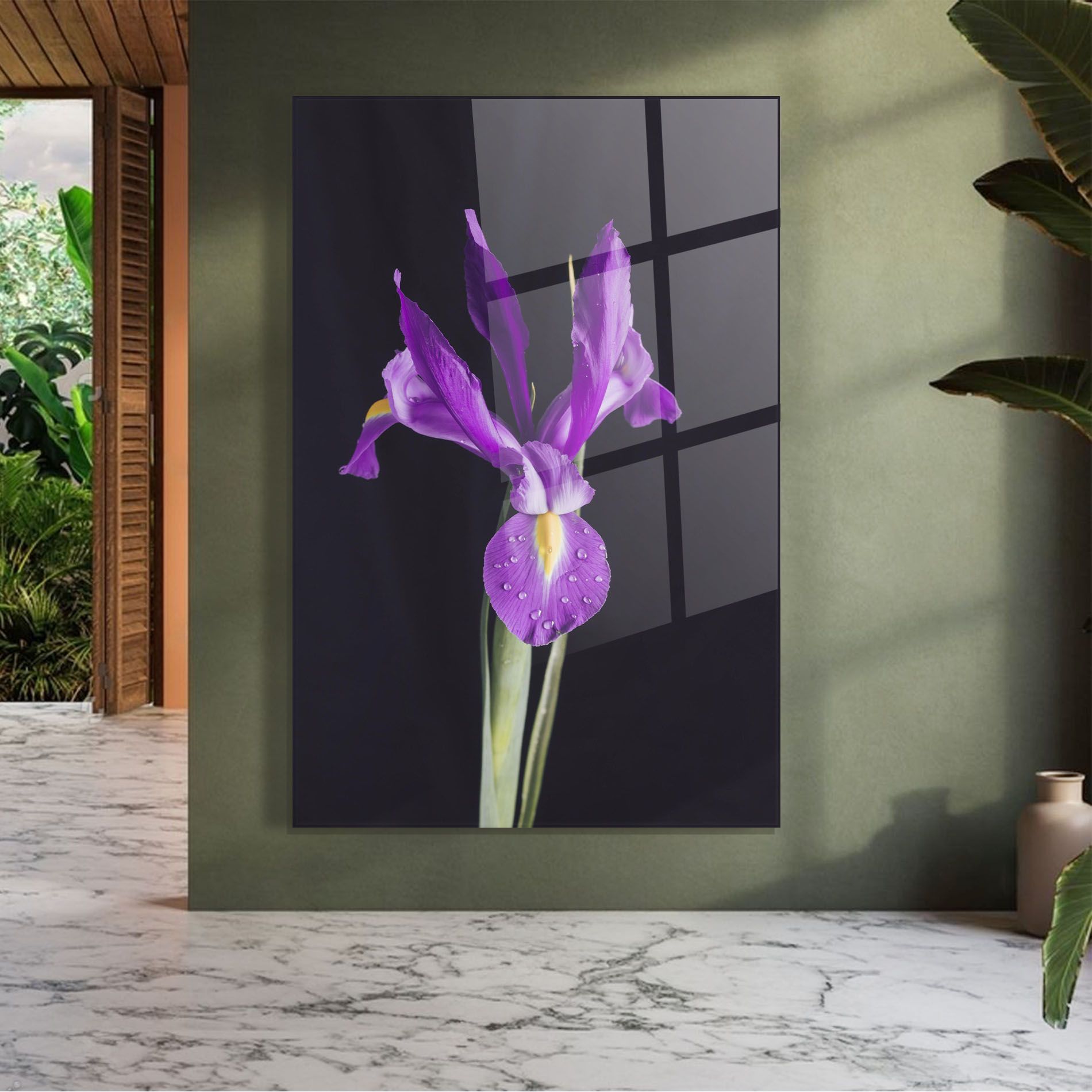 Fresh Purple Iris mockup 7