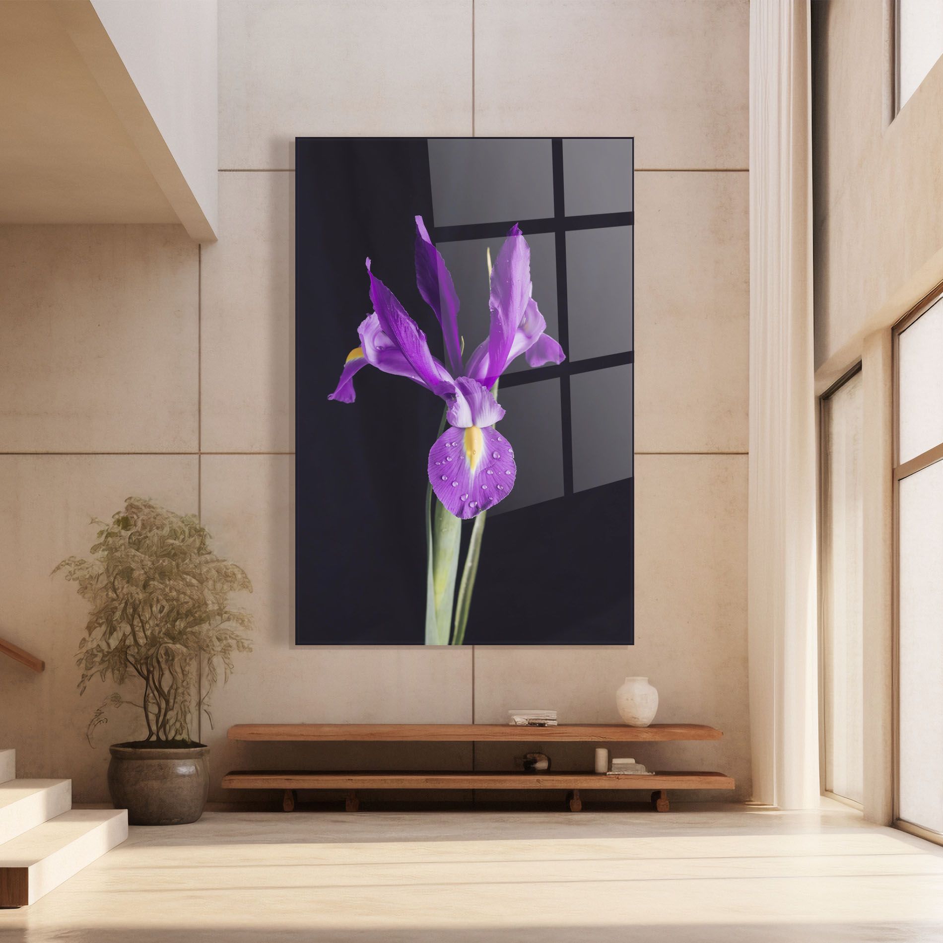 Fresh Purple Iris mockup 8