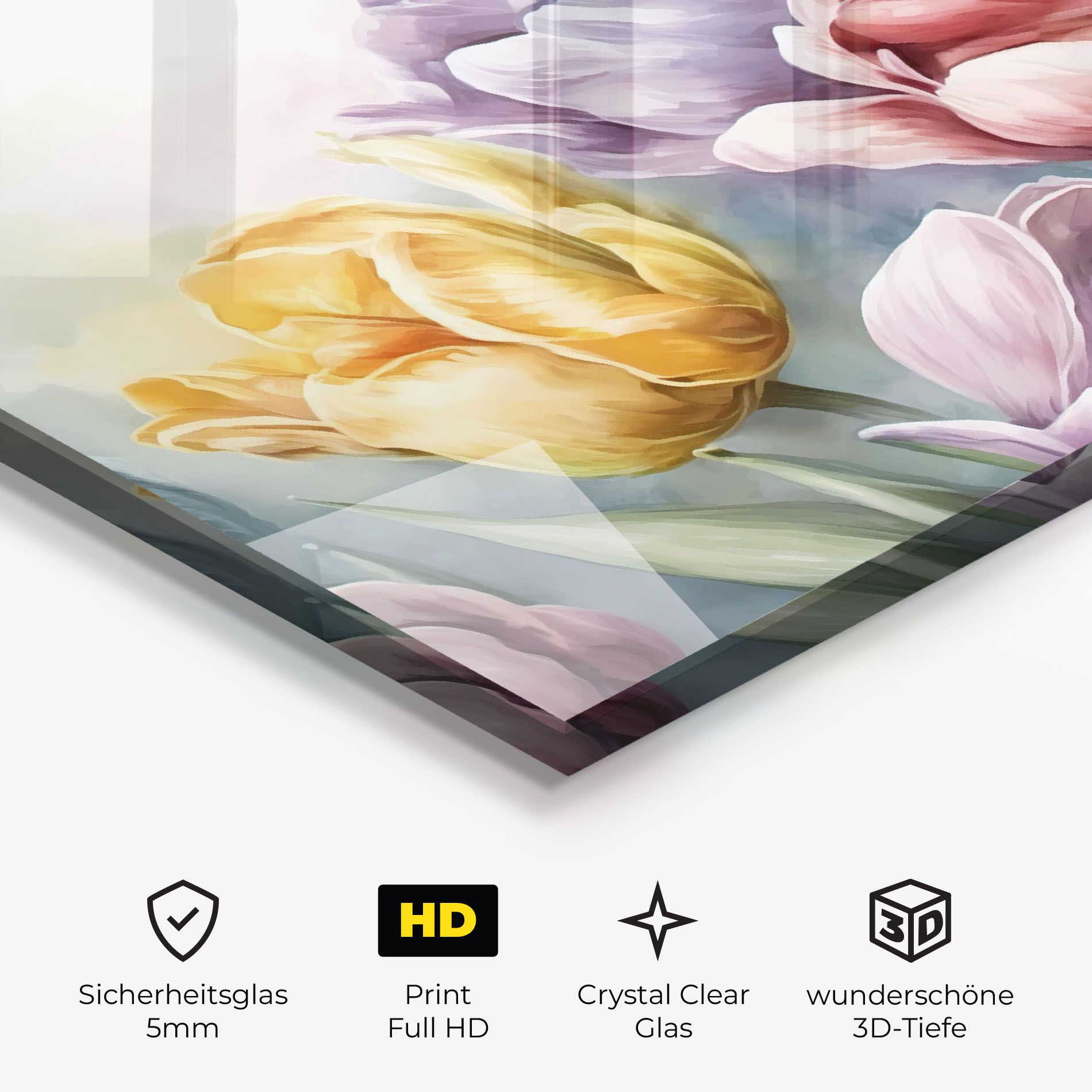 Pastel Tulips mockup 3