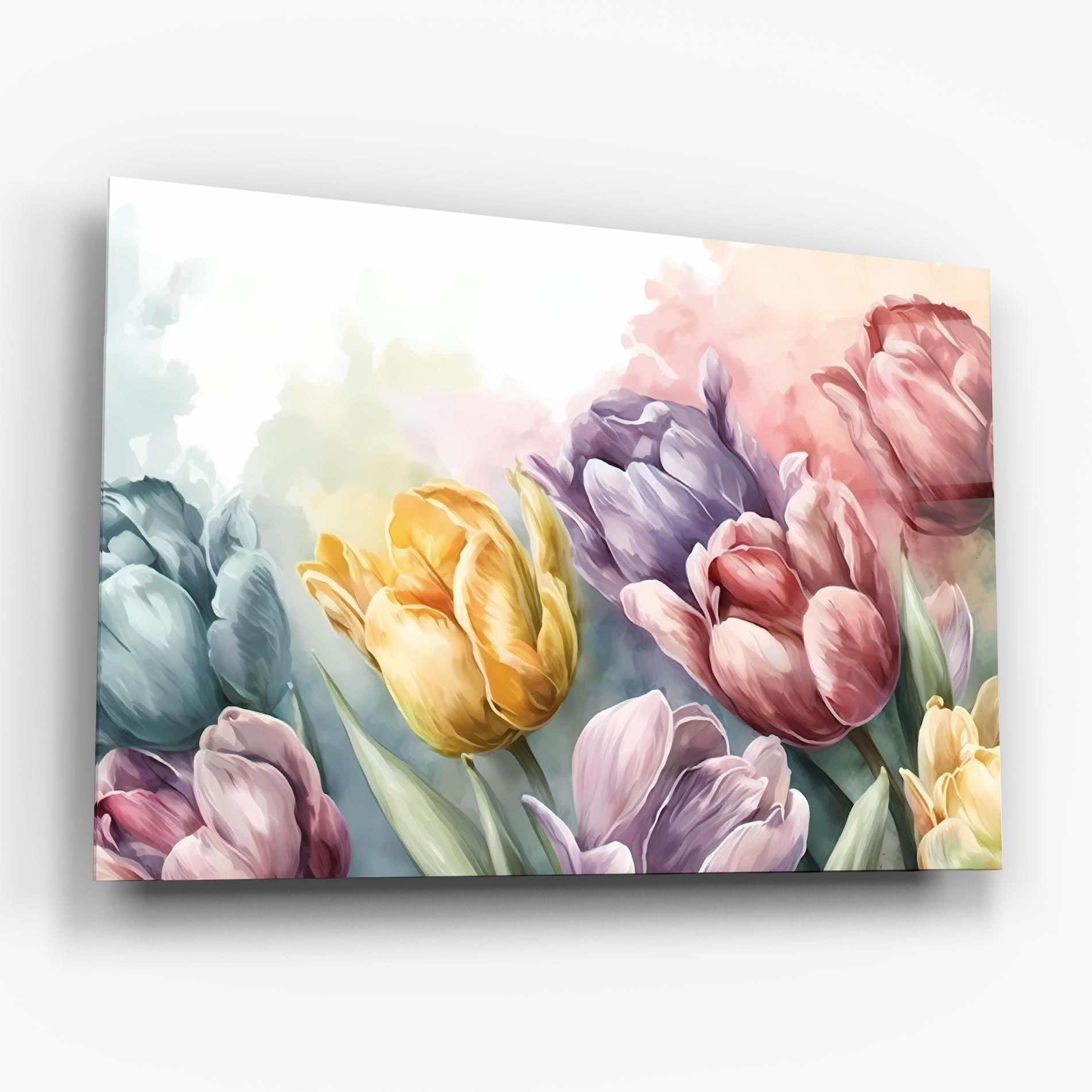 Pastel Tulips mockup 6