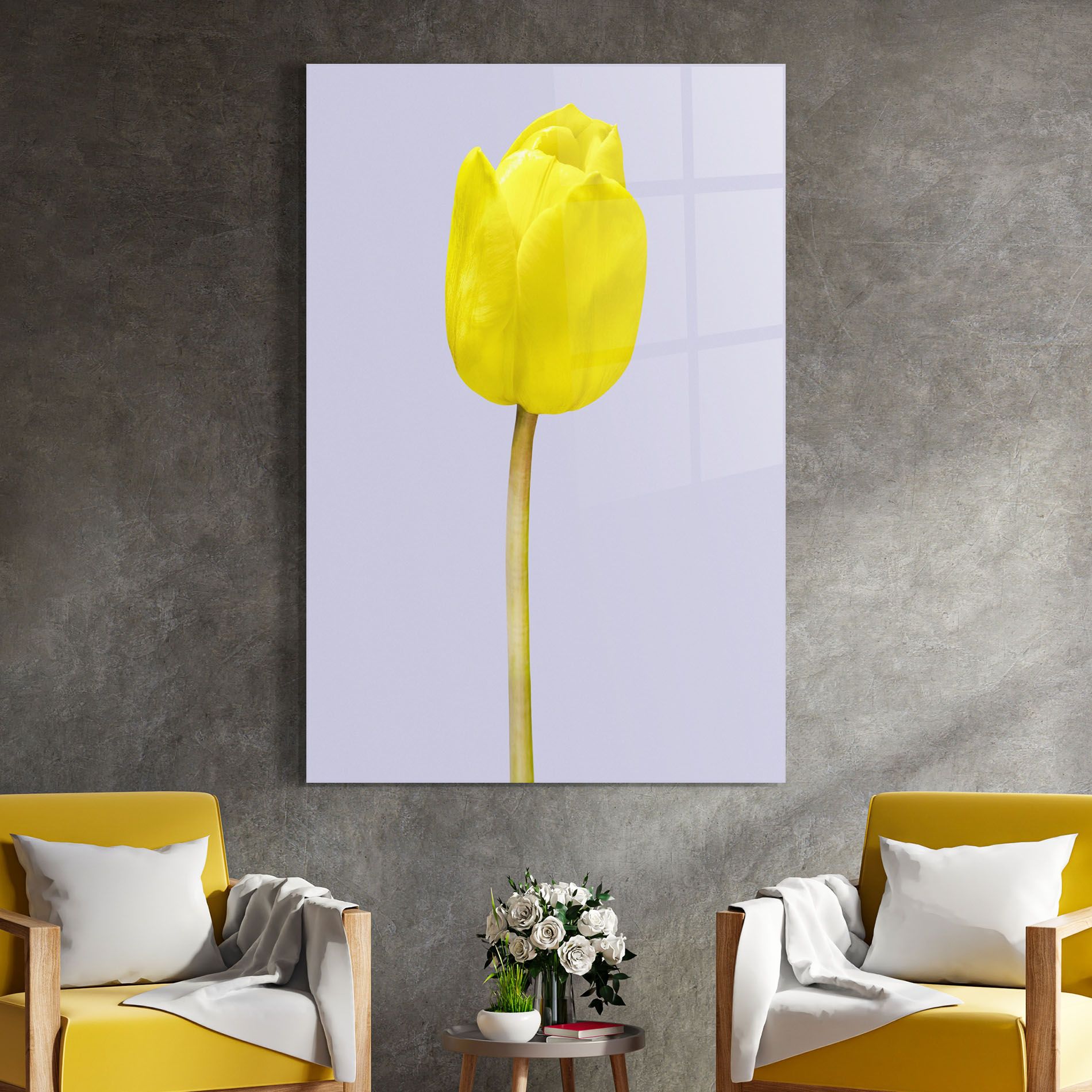 One Yellow Tulip mockup 4