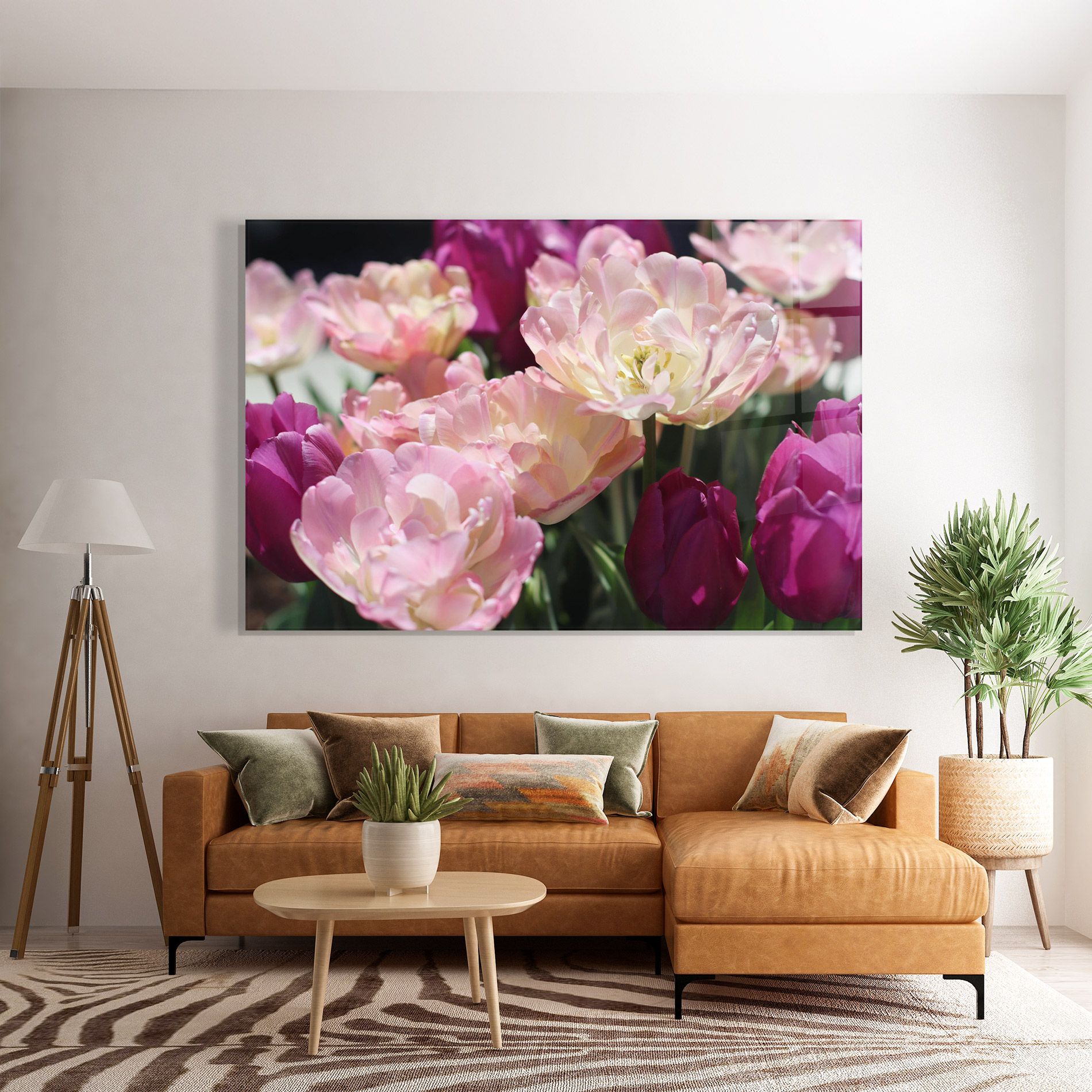 Opened Tulips mockup 7