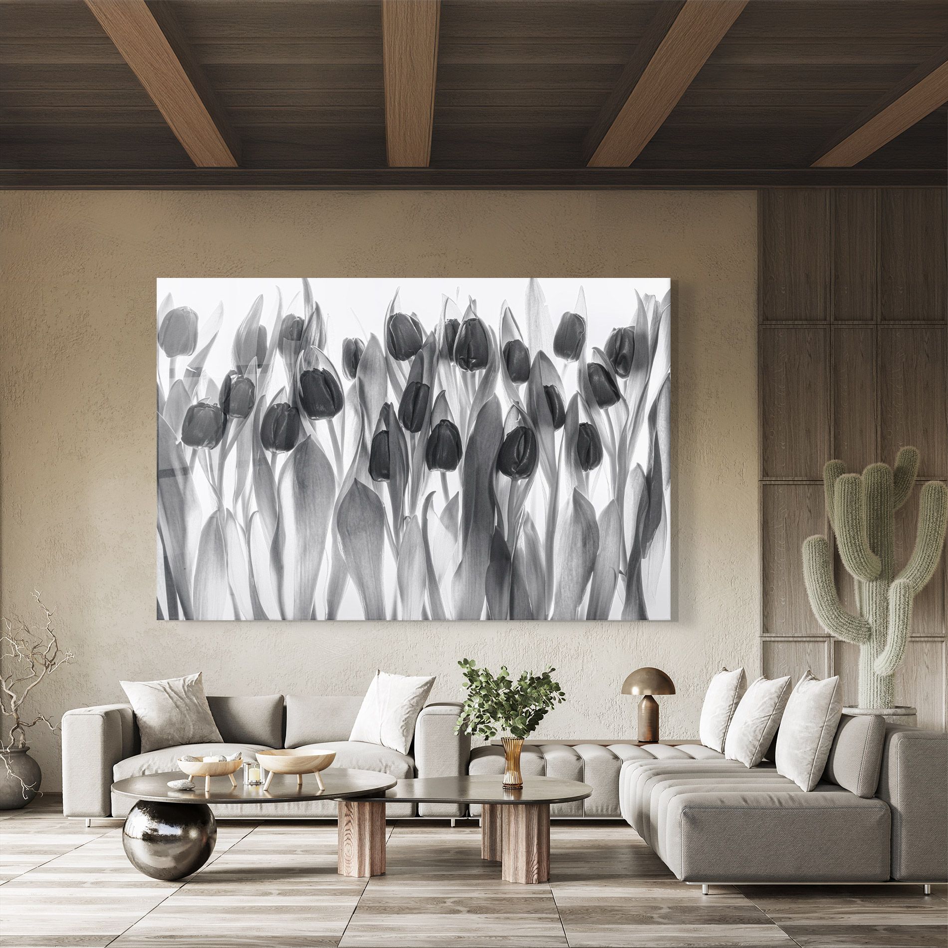 Grey Tulips mockup 8