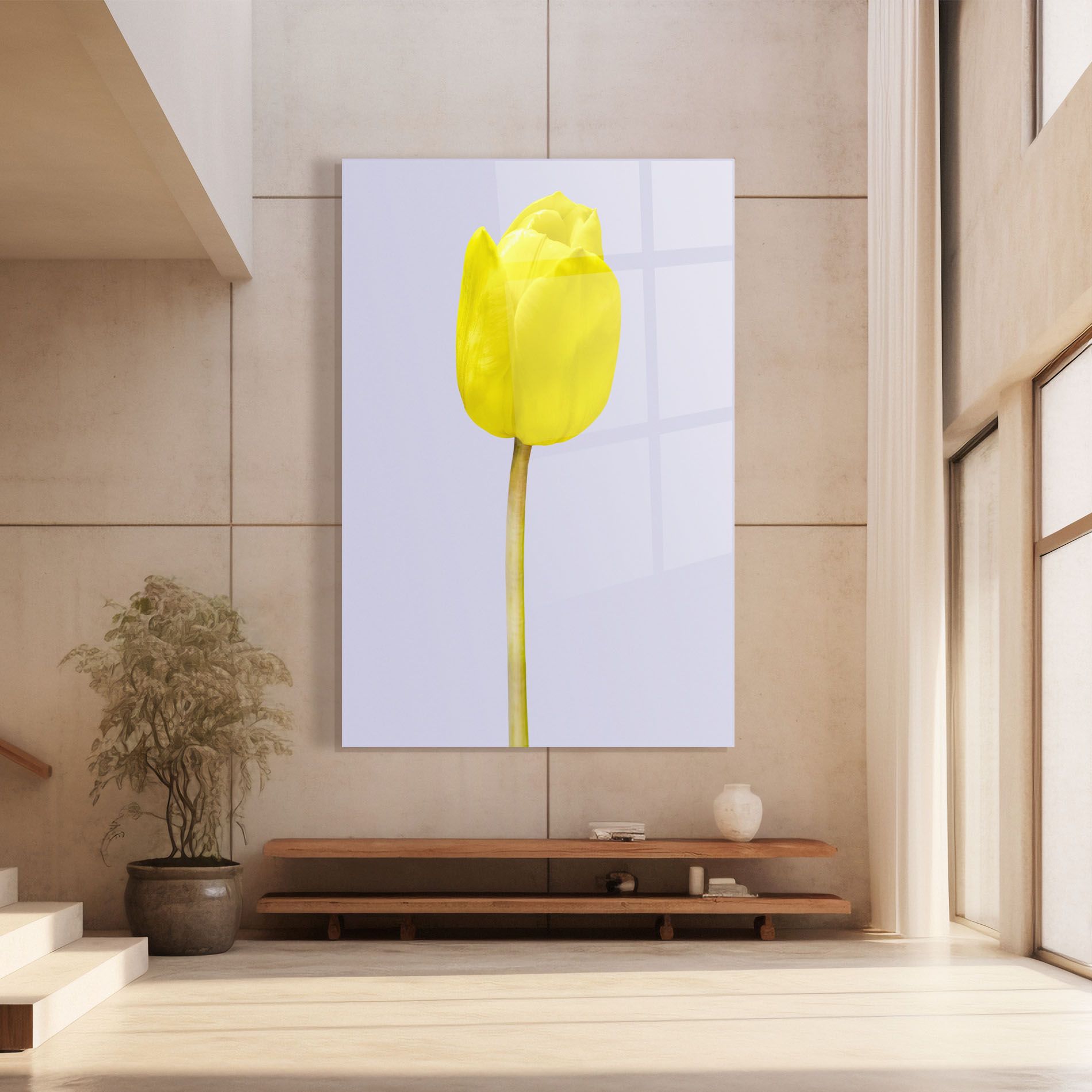 One Yellow Tulip mockup 8