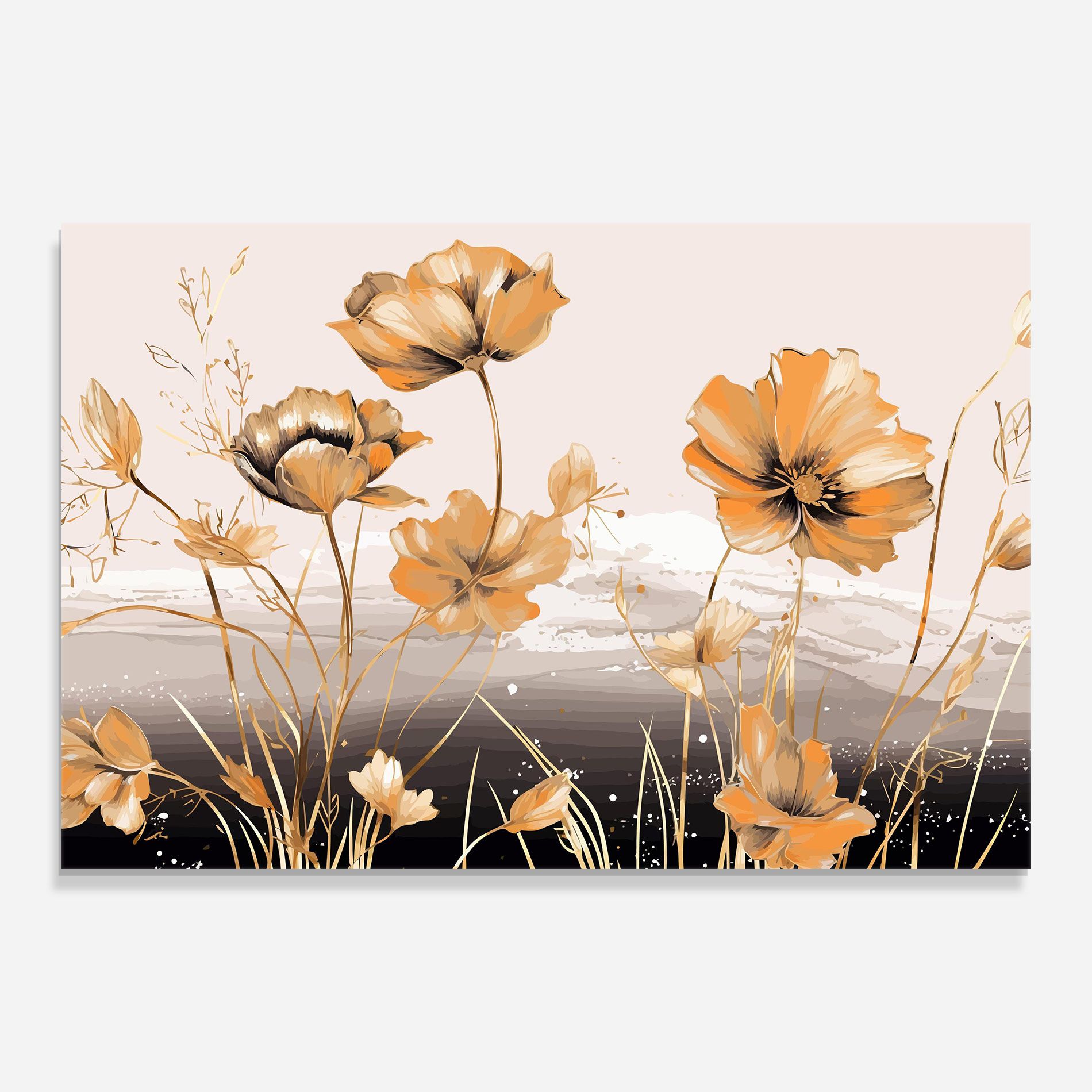 Gold Black Poppy mockup 0