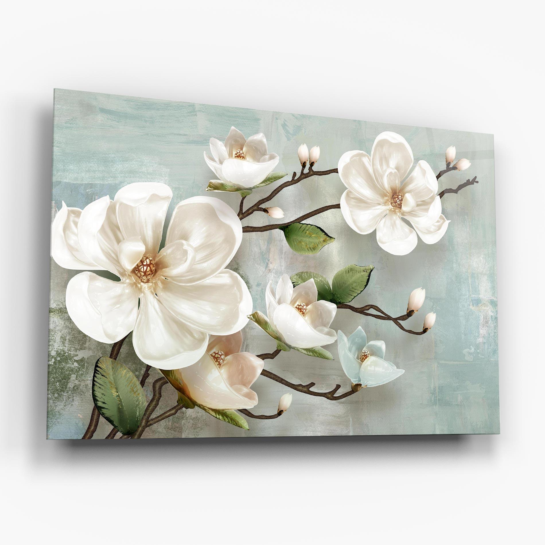 Glasbild Magnolino mockup 6