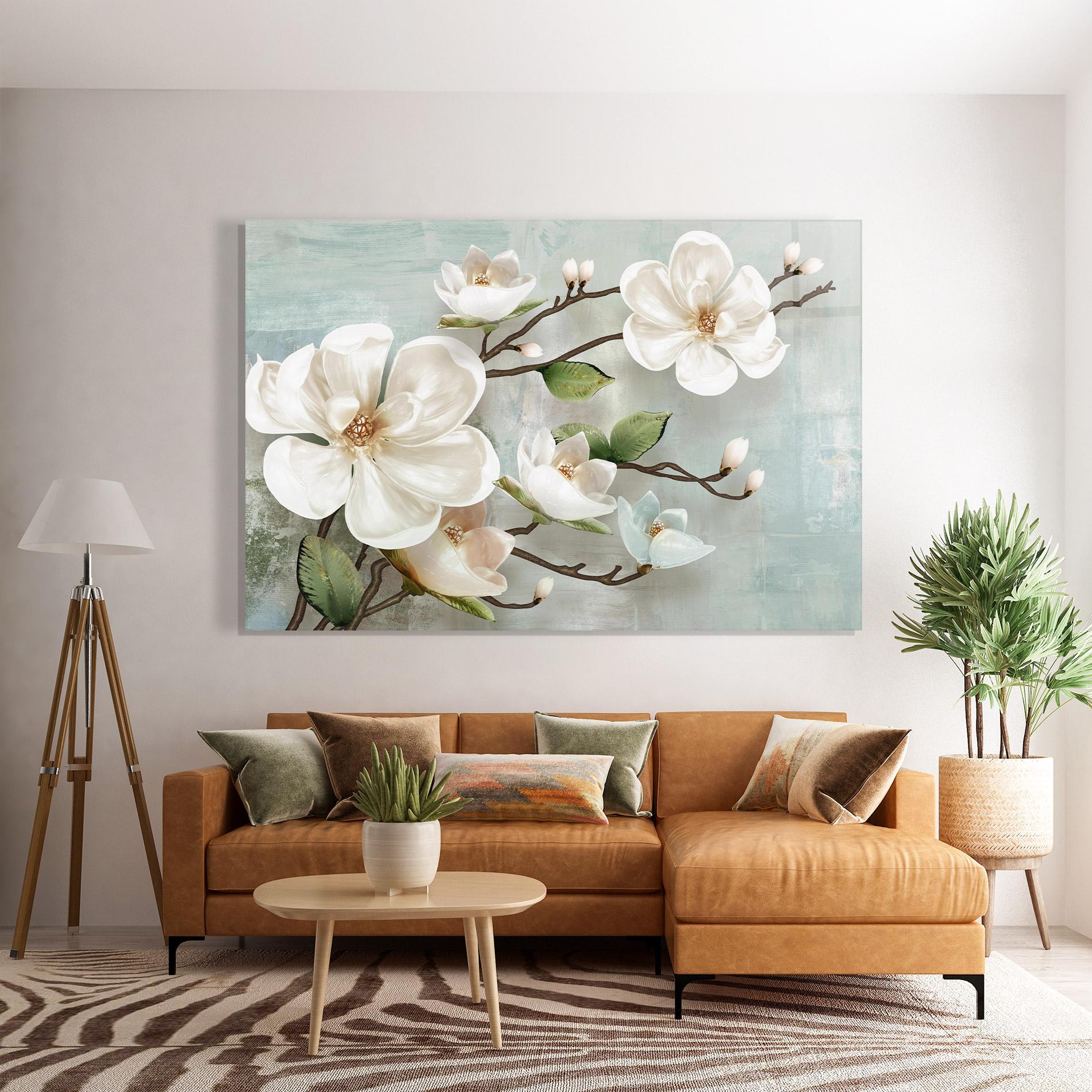 Glasbild Magnolino mockup 7
