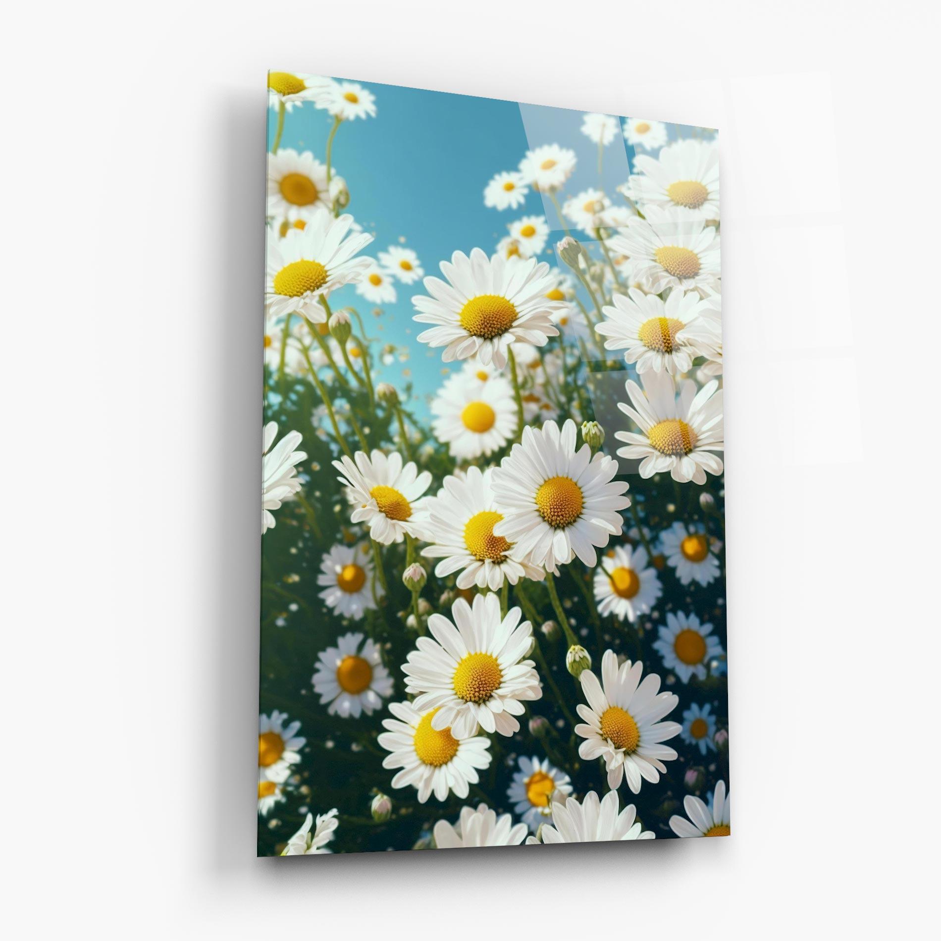 Glasbild Daisy Field View mockup 6