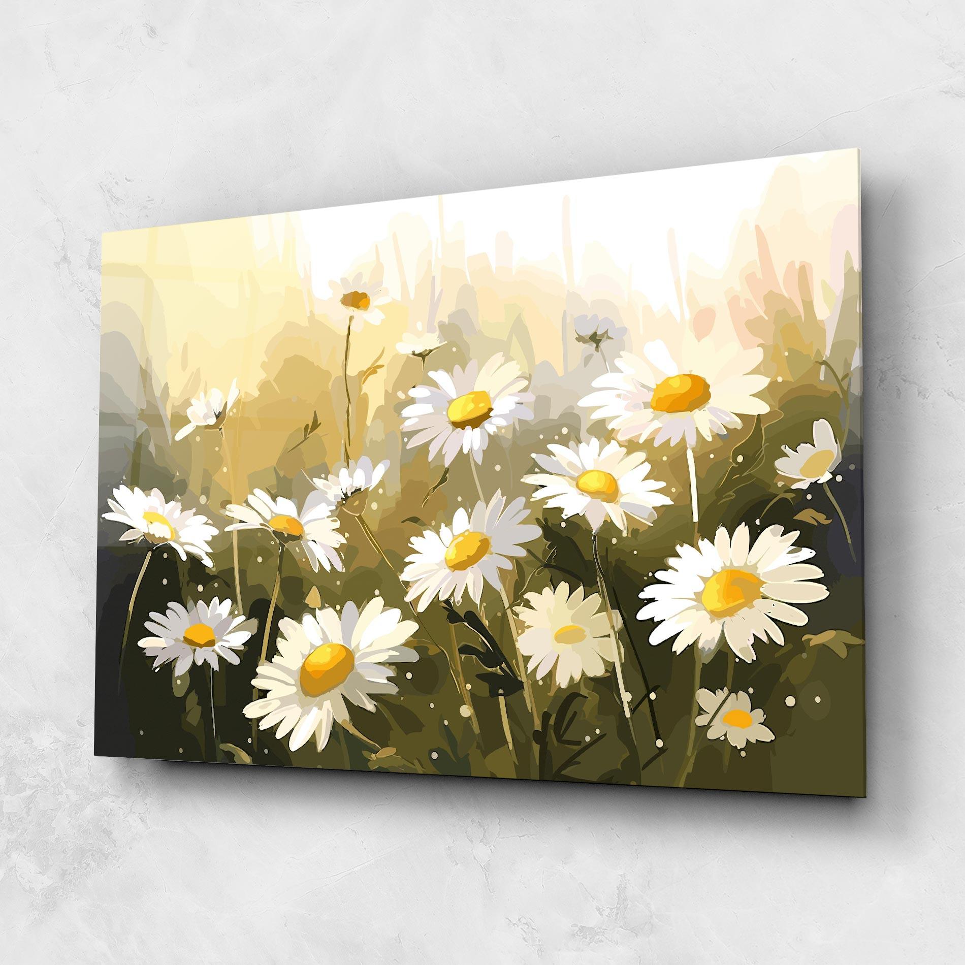 Glasbild Daily Daisy mockup 1