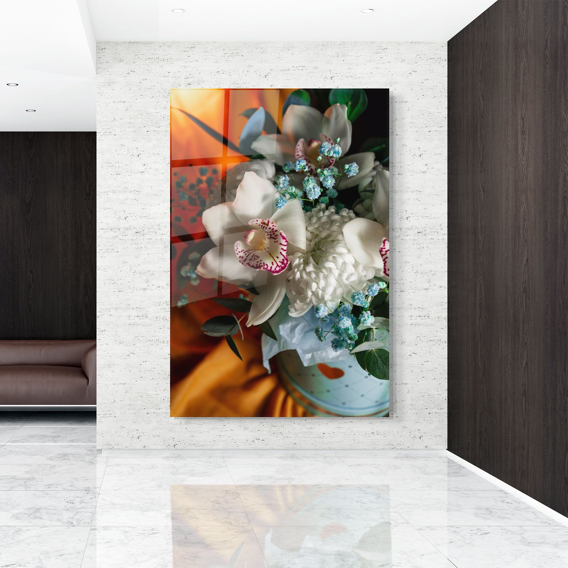 Orchid In Vase mockup 9