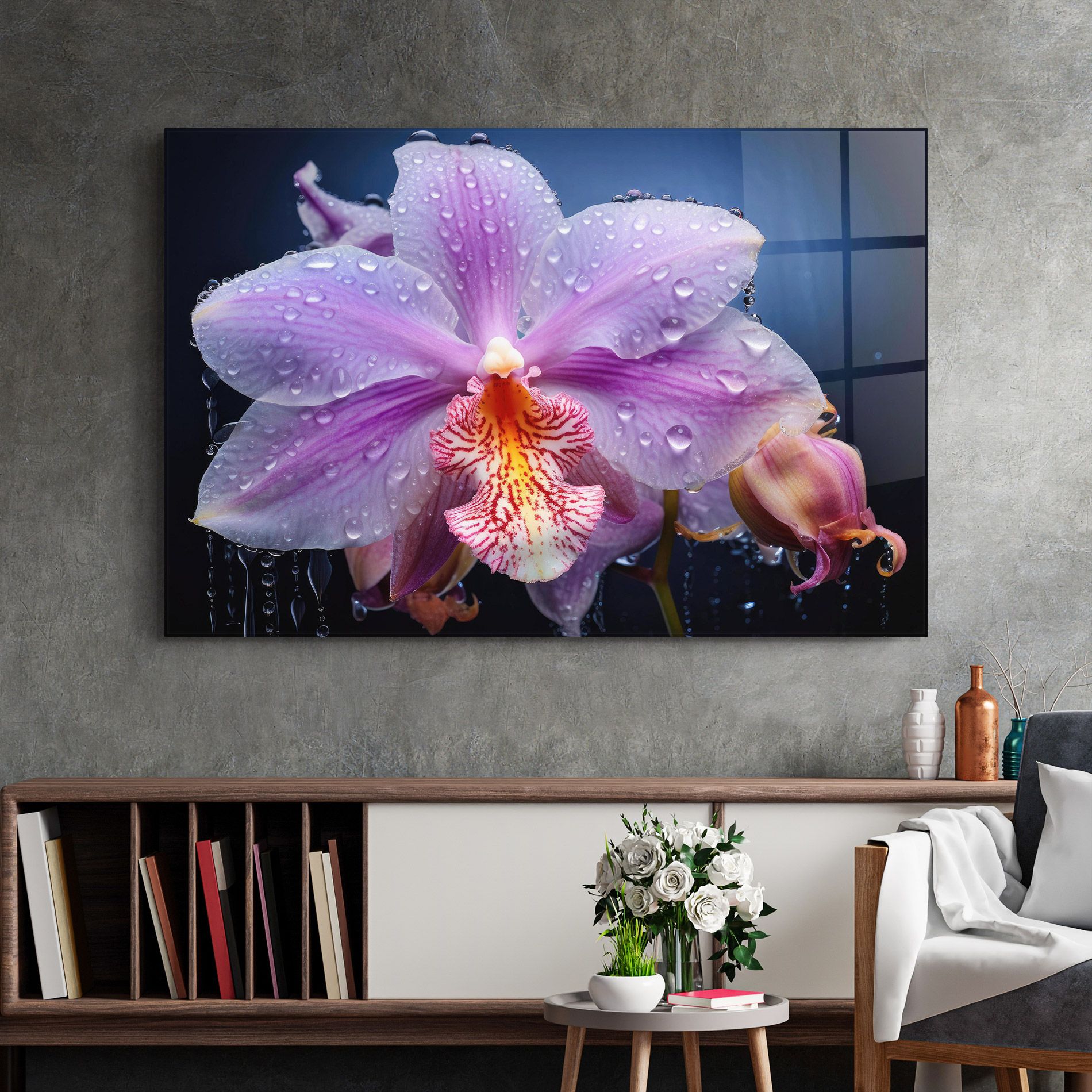 Orchid In Rain mockup 2