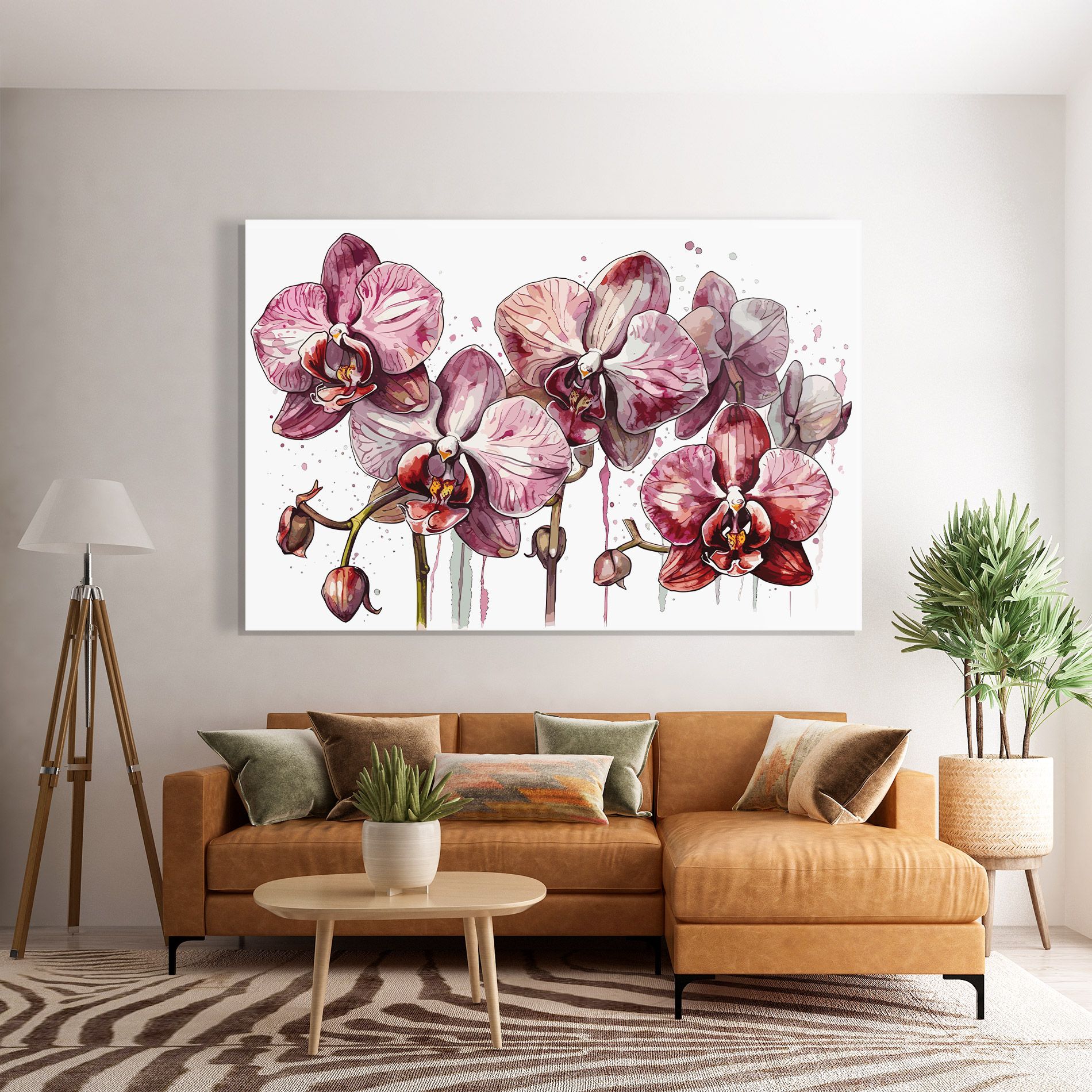 Orchid Art mockup 7