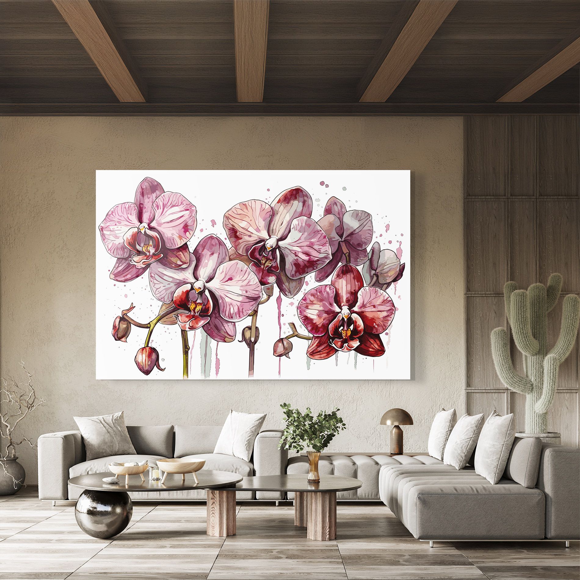 Orchid Art mockup 8