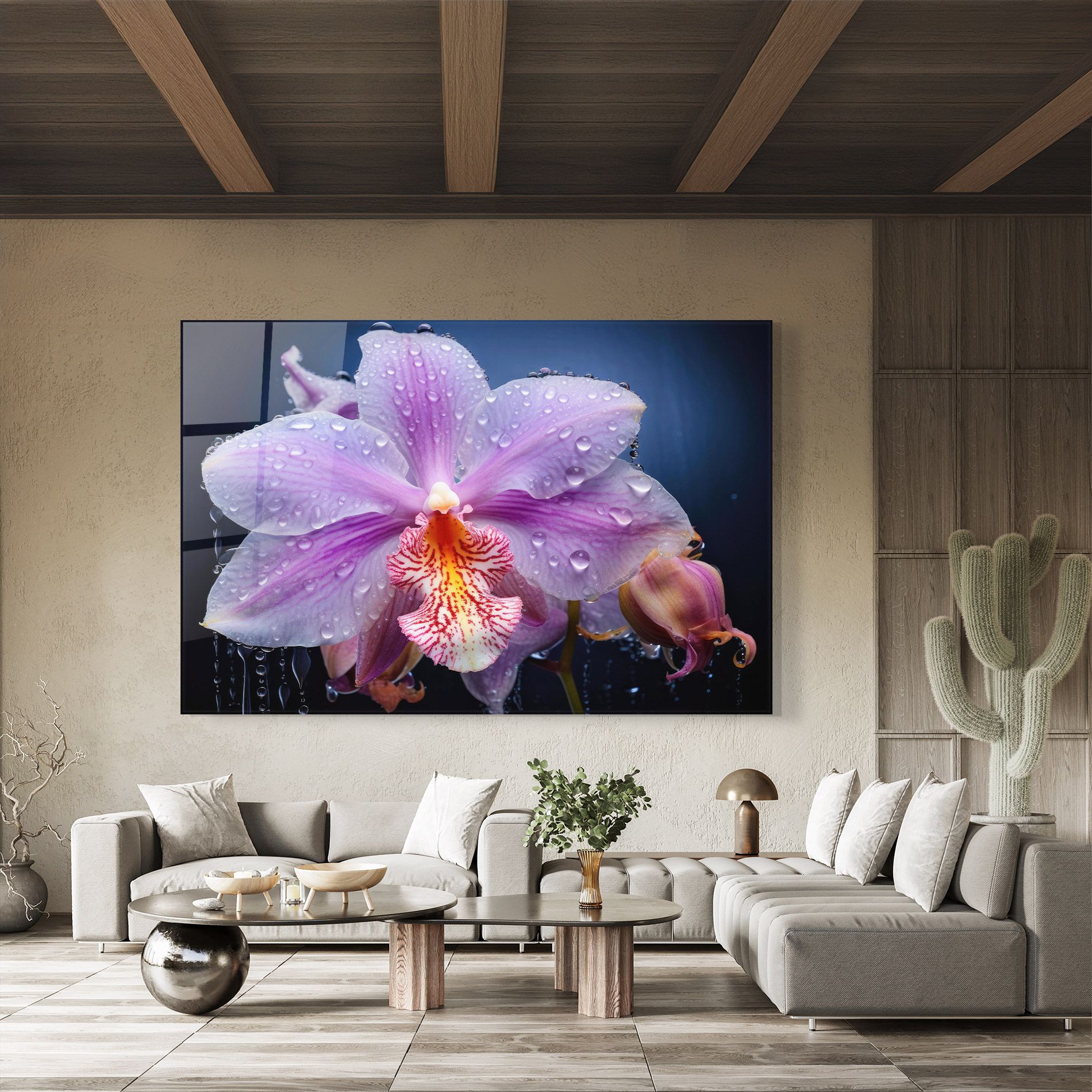 Orchid In Rain mockup 8